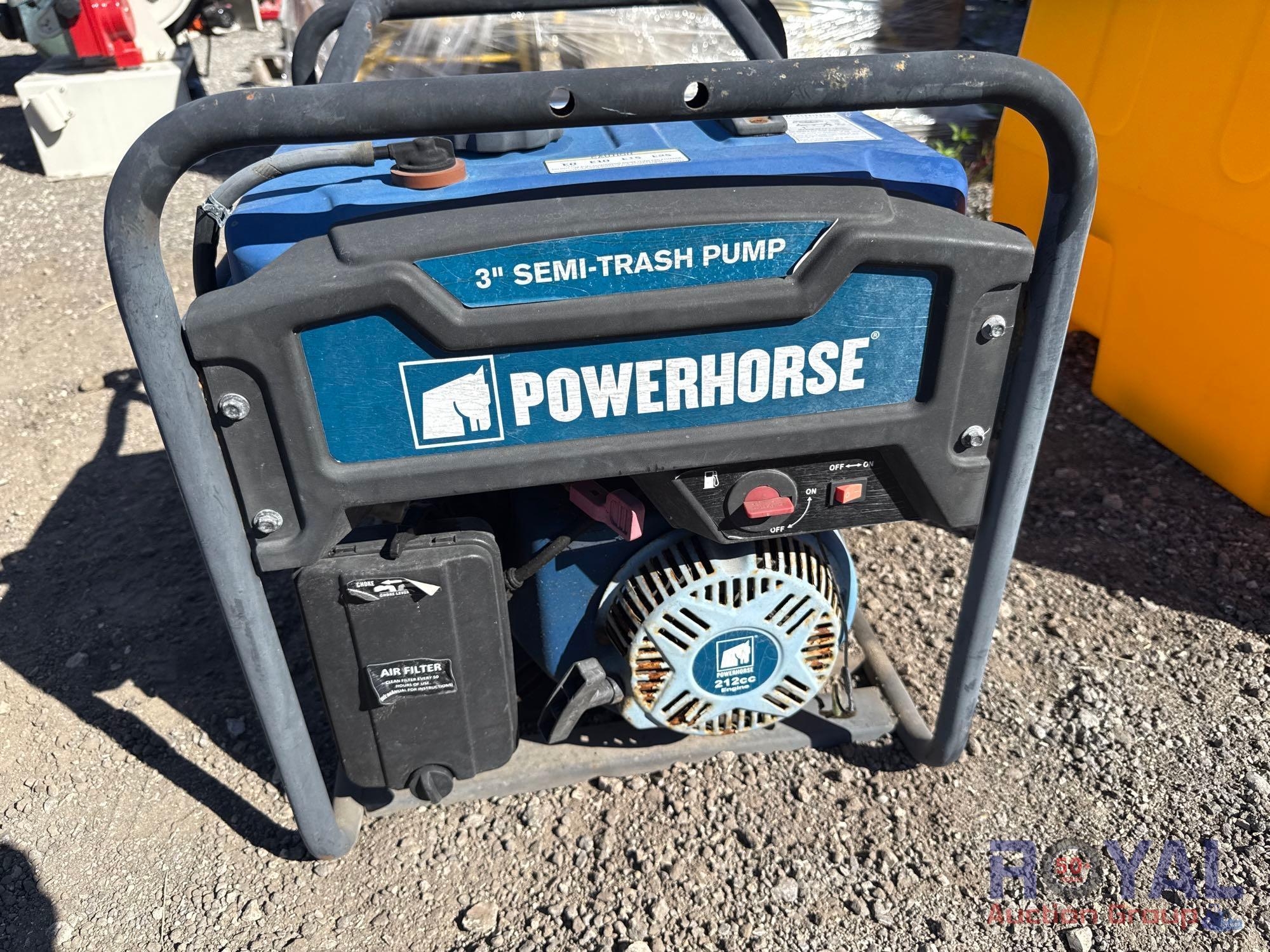 Powerhorse 3inch Semi-Trash Pump (A55787)