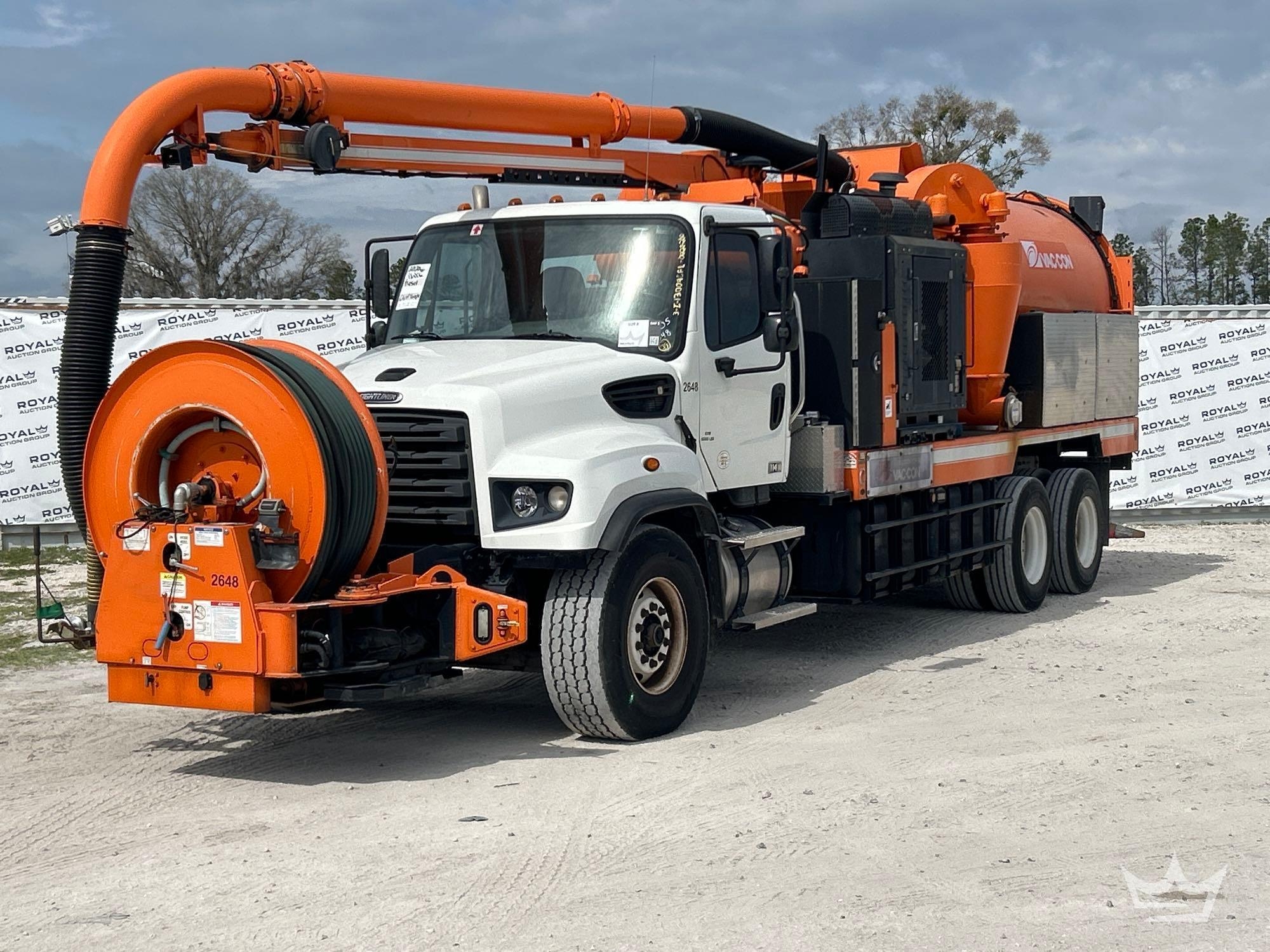 2020 Freightliner 114SD T/A VacCon VPD3611 Combination Sewer Jetter Vacuum Truck (A61573)