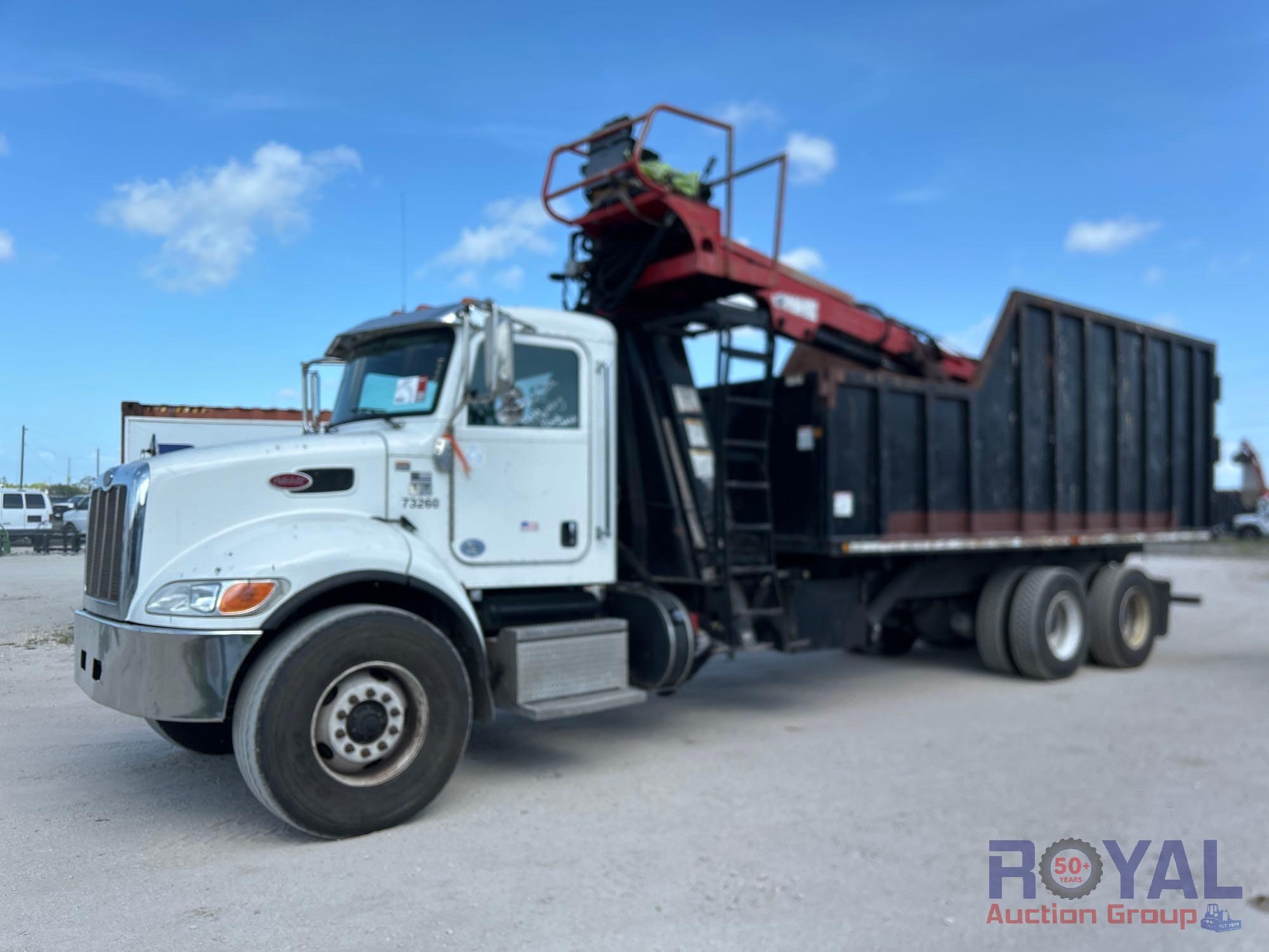 2018 Peterbilt 348 T/A Forestry Grapple Truck (A46683)