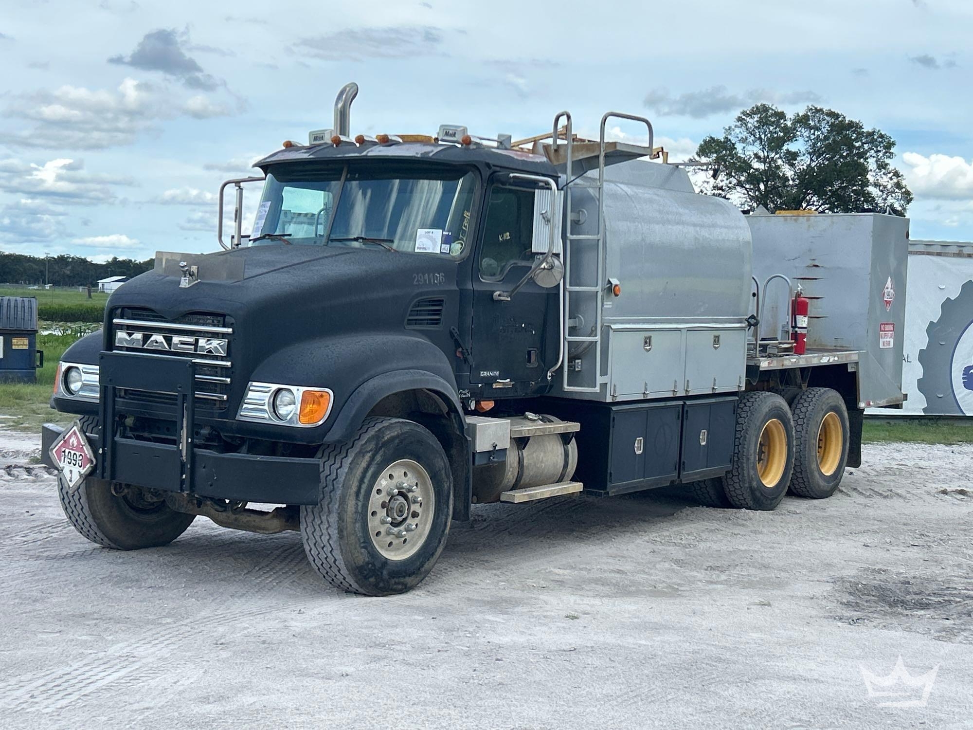 2004 Mack CV713 Granite Fuel and Lube Truck (A59230)