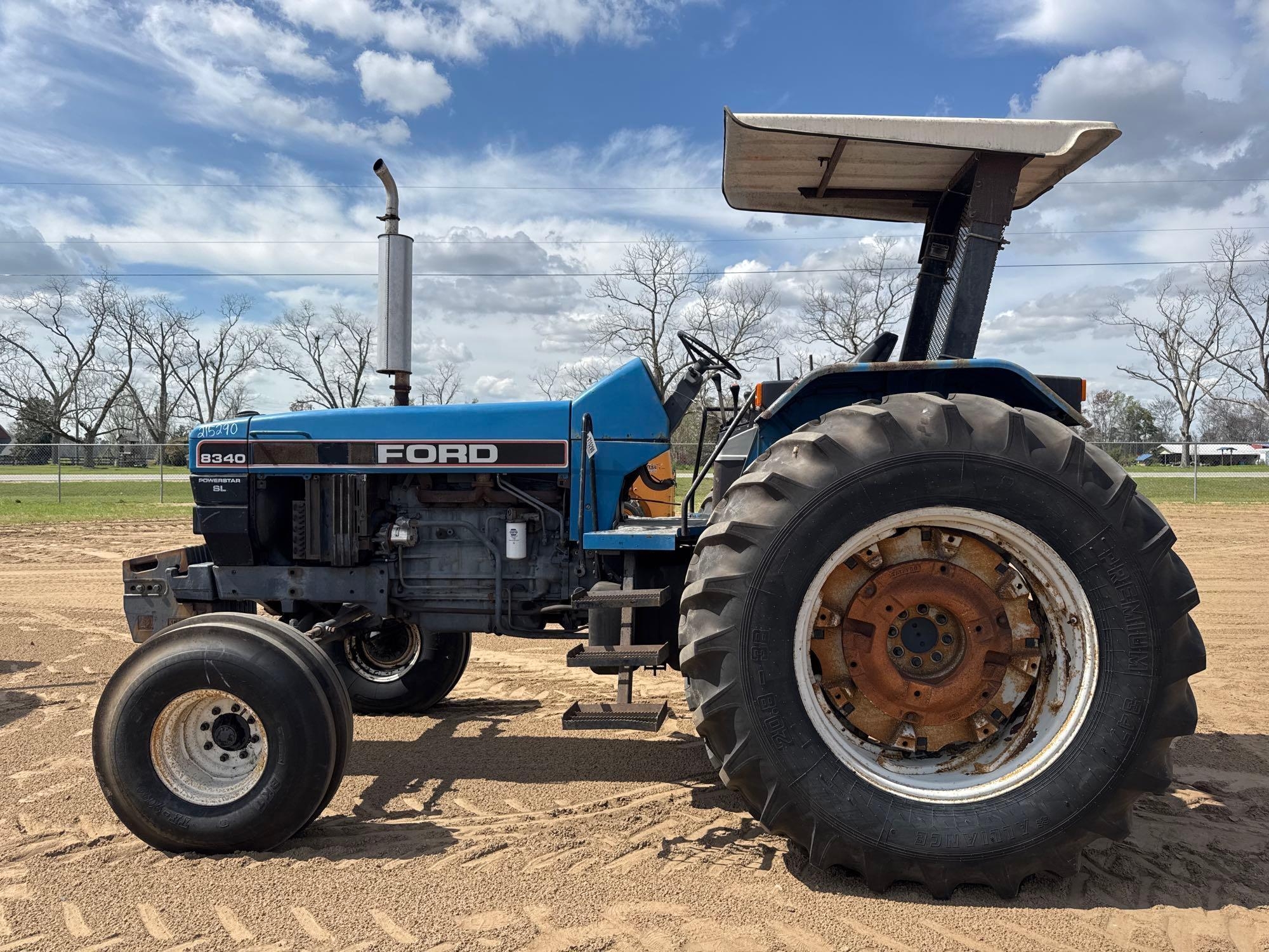 FORD 8340 POWERSTAR SL TRACTOR (A64280)
