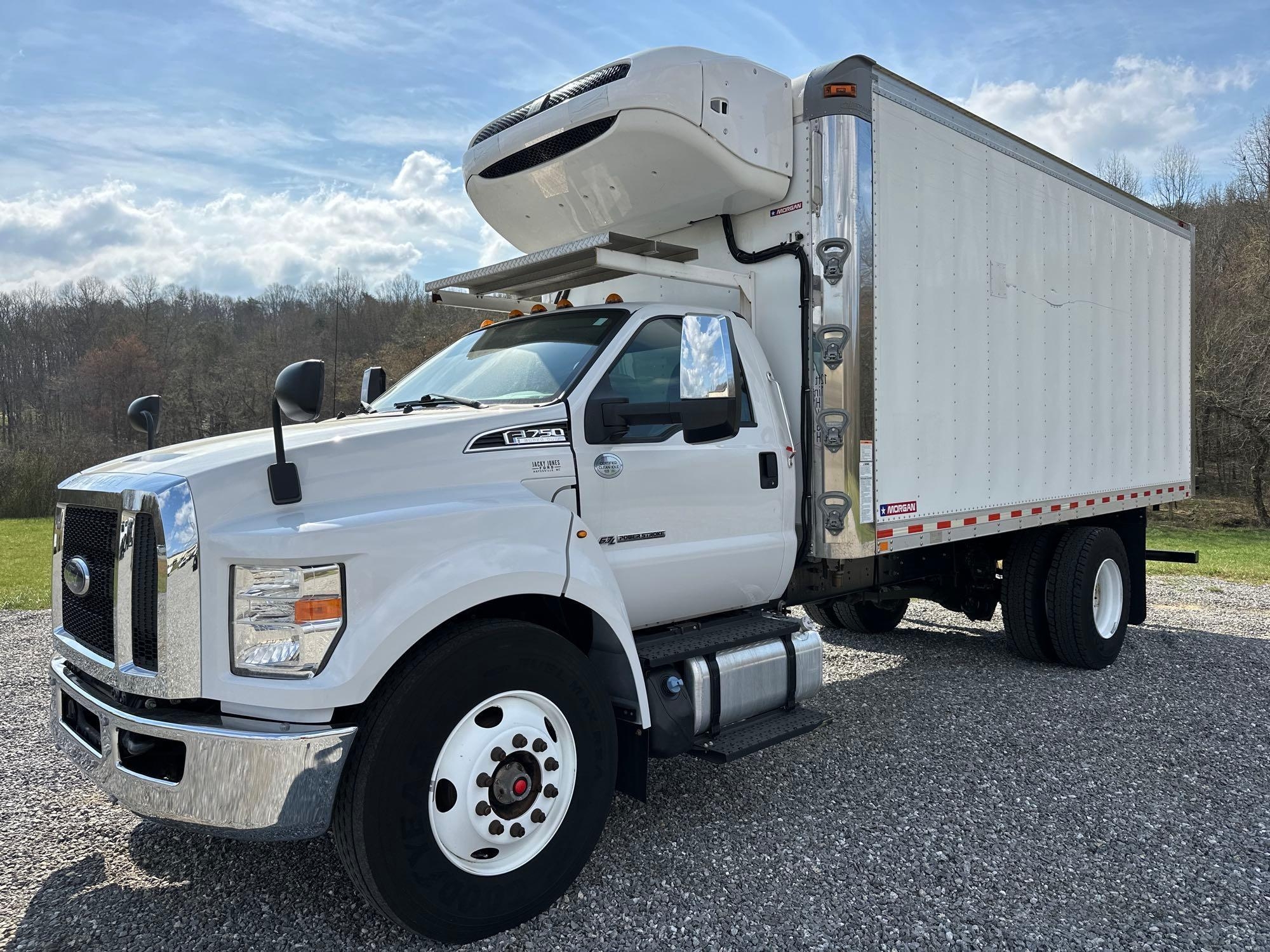 2021 Ford F-750 Reefer Truck, VIN # 1FDWF7DE6MDF06465 (A65563)