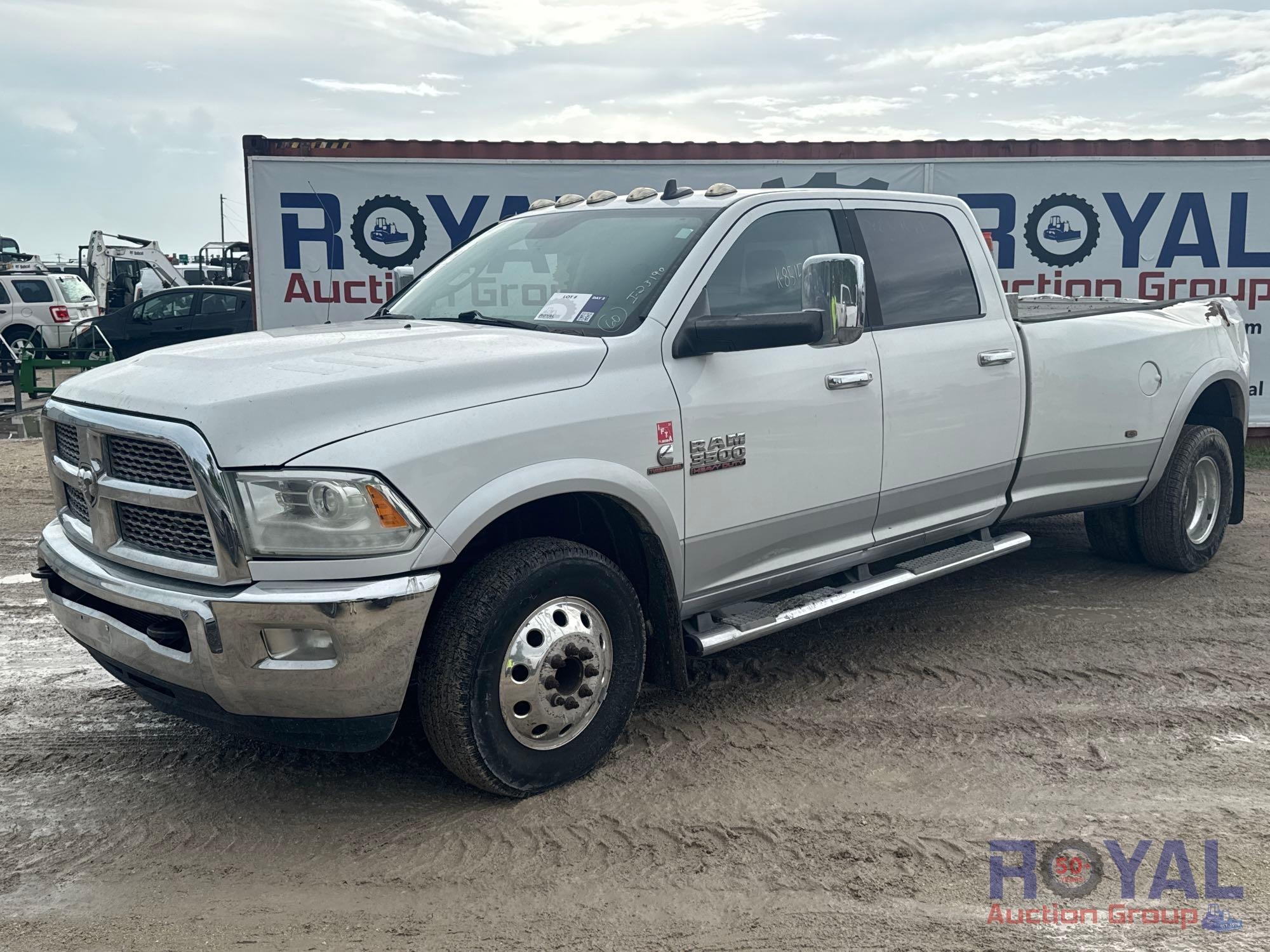2014 Dodge Ram 3500 Laramie Crew Cab Pickup Truck (A46684)