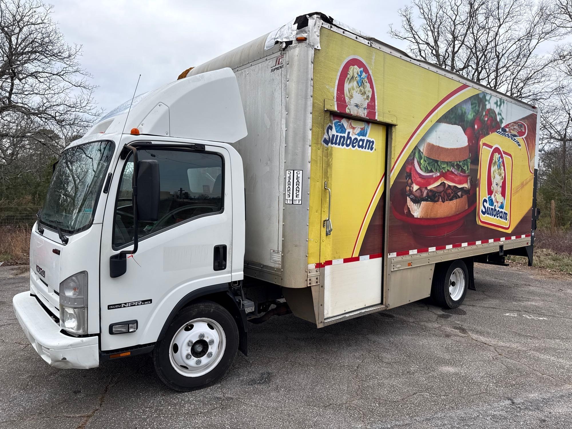 2015 Isuzu NPR-HD Box Truck, VIN # 54DC4W1B3FS807576 (A65563)