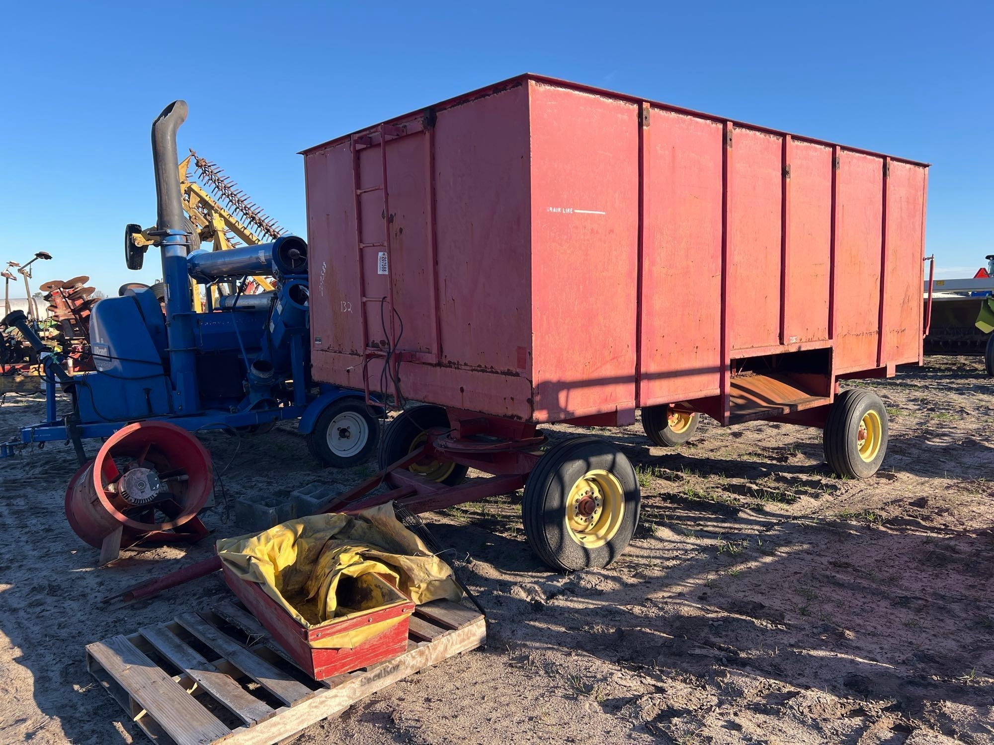 PEERLESS 4-WHEEL DRYING WAGON (A63290)