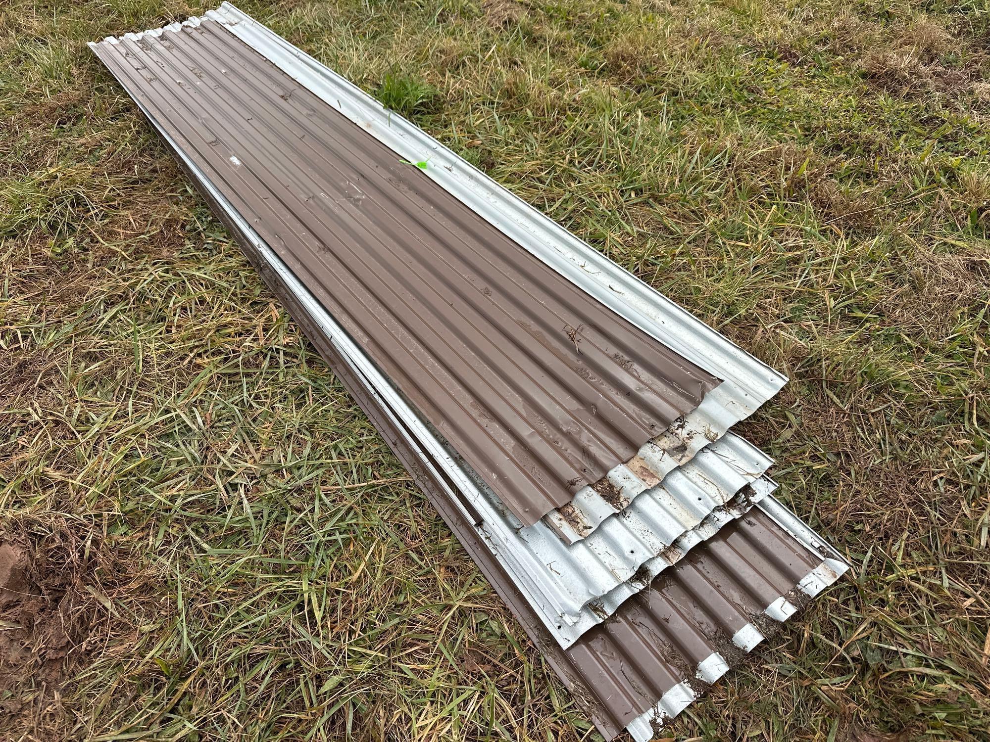 Approximately 10 Sheets of 9ft Tin (A57454)
