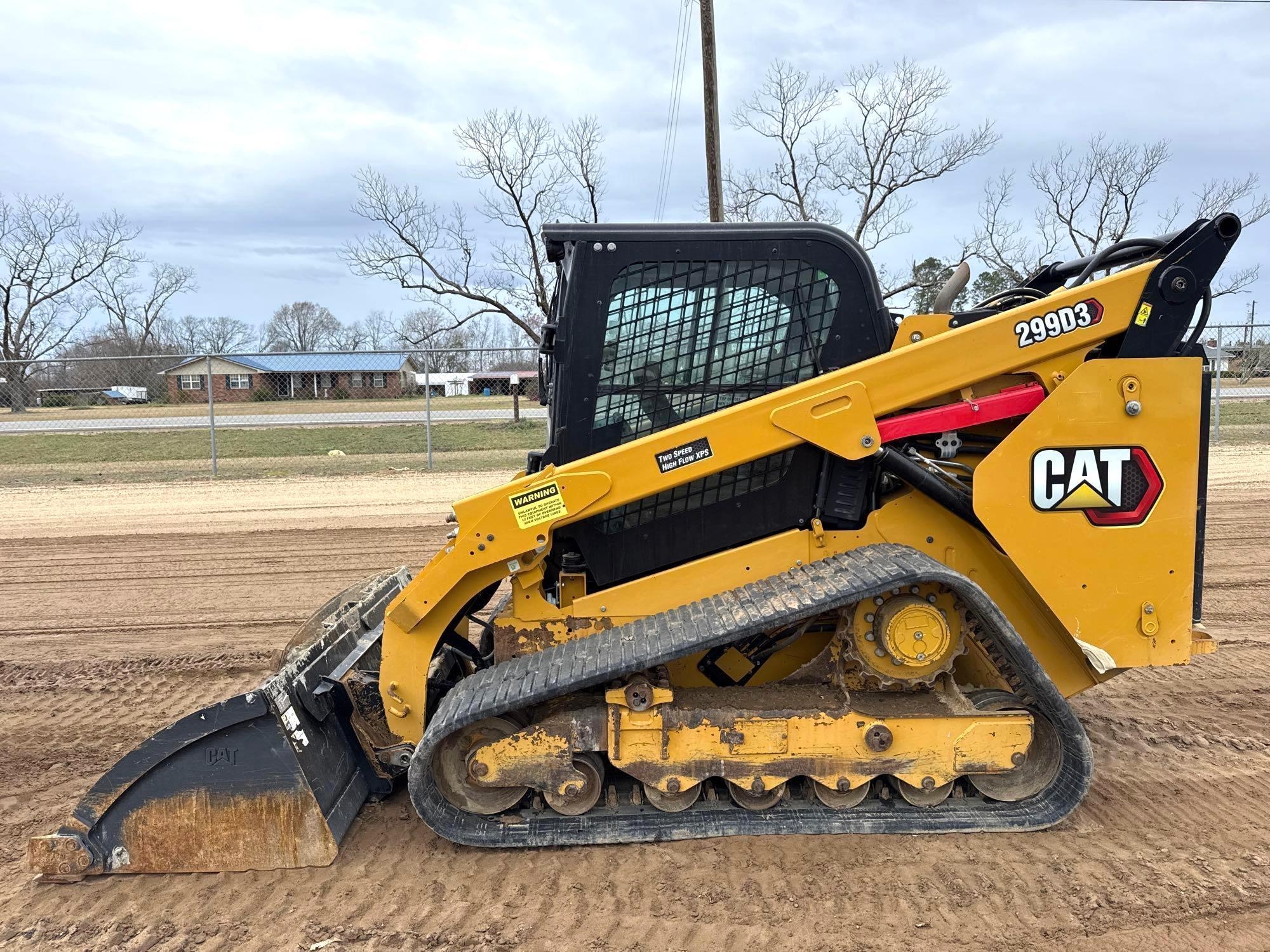 2021 CATERPILLAR 299D3 SKID STEER (A64279)