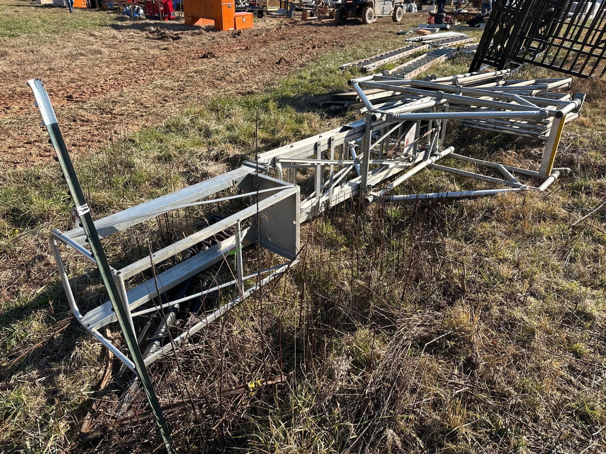 Manual Aluminum 16ft Man Lift (A57454)