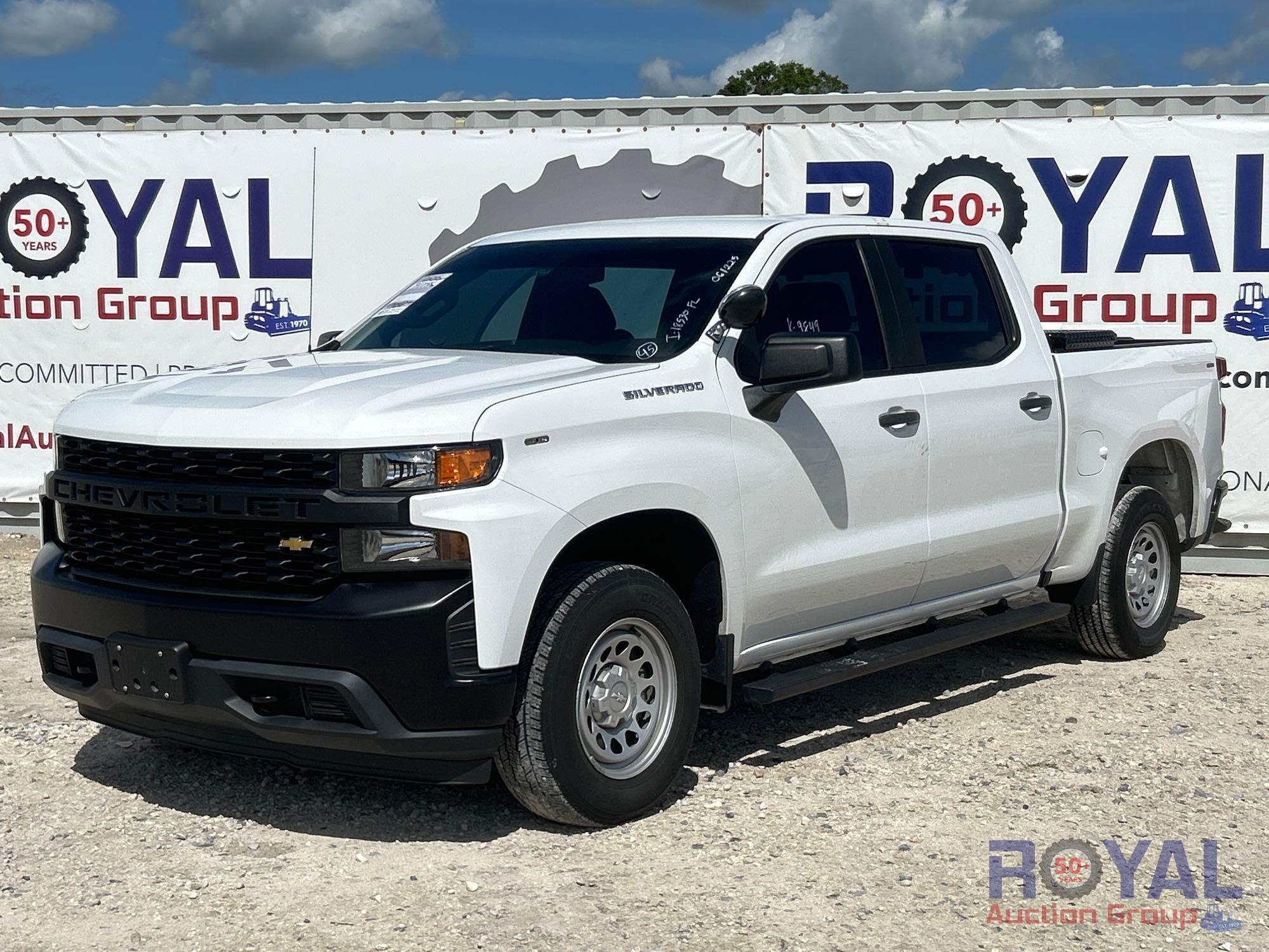 2022 Chevrolet Silverado 1500 4x4 Crew Cab Pickup Truck (A46684)