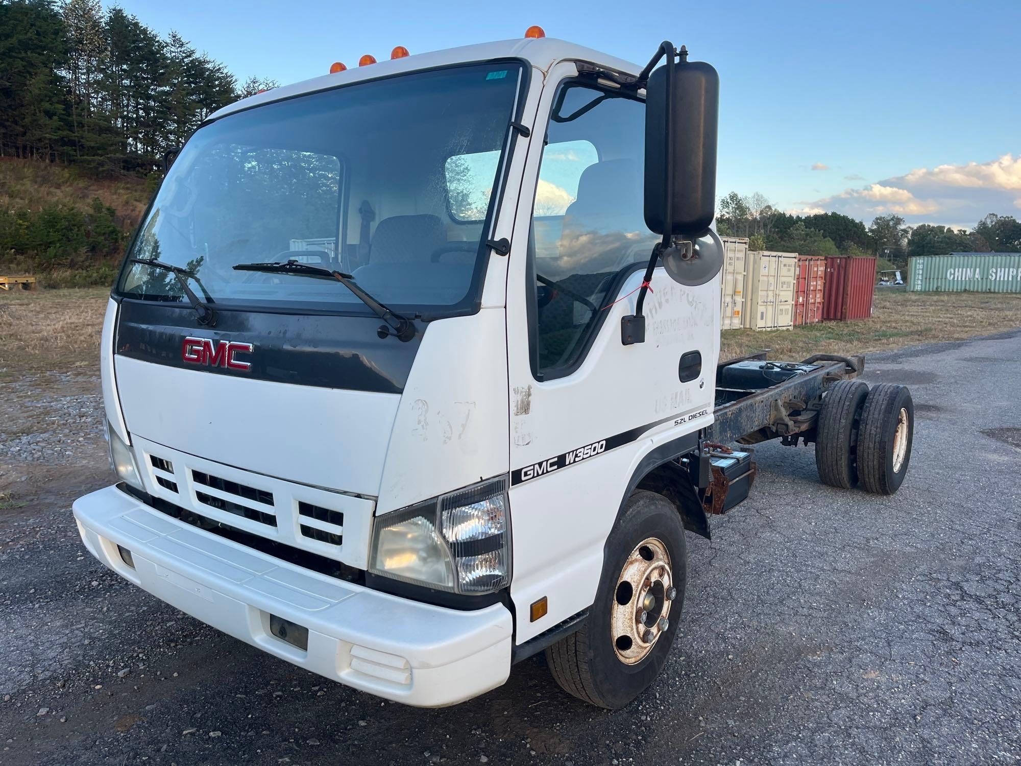 2006 GMC W3500 Truck, VIN # J8DB4B16867021673 (A65563)