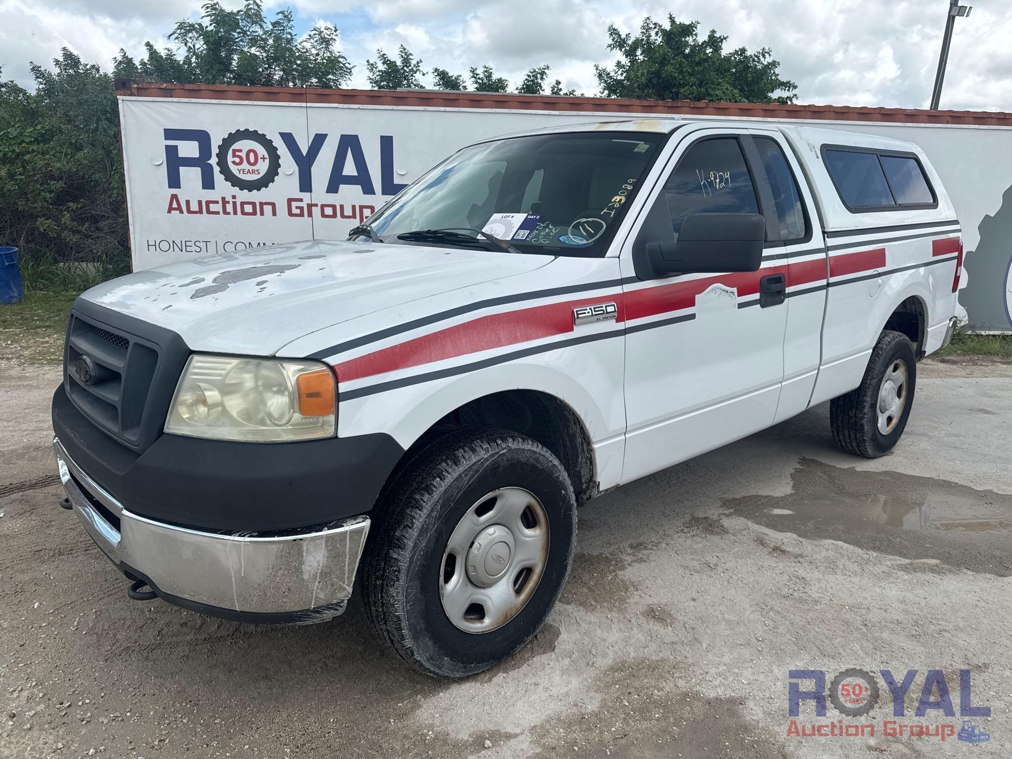 2007 Ford F-150 4x4 Crew Cab Pickup Truck (A46684)