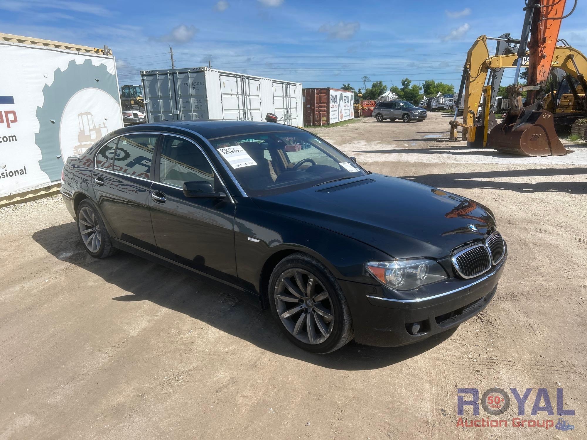 2007 BMW 750Li Sedan (A55758)