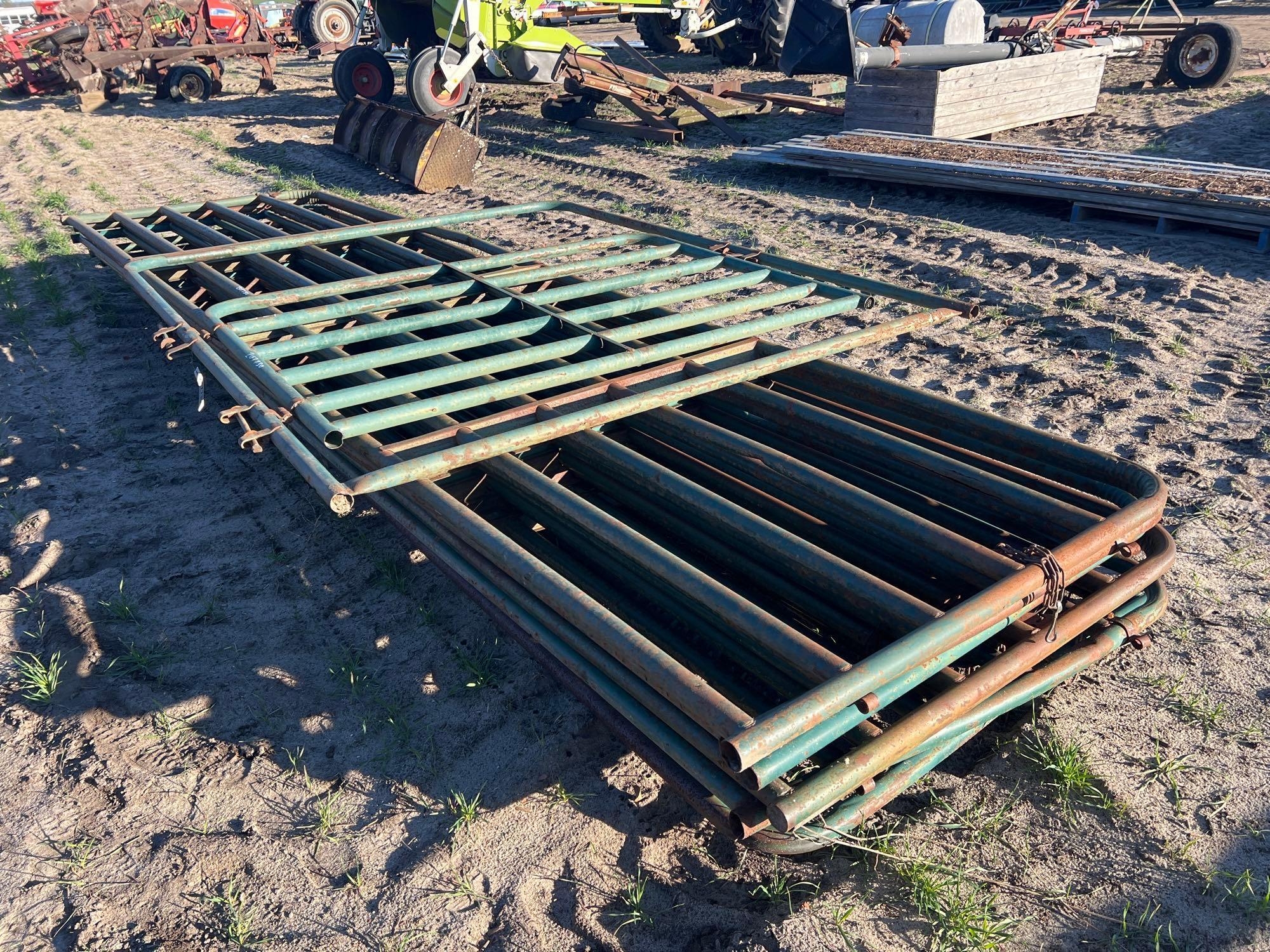 LOT OF CATTLE PANELS & WALK THRU (A63290)