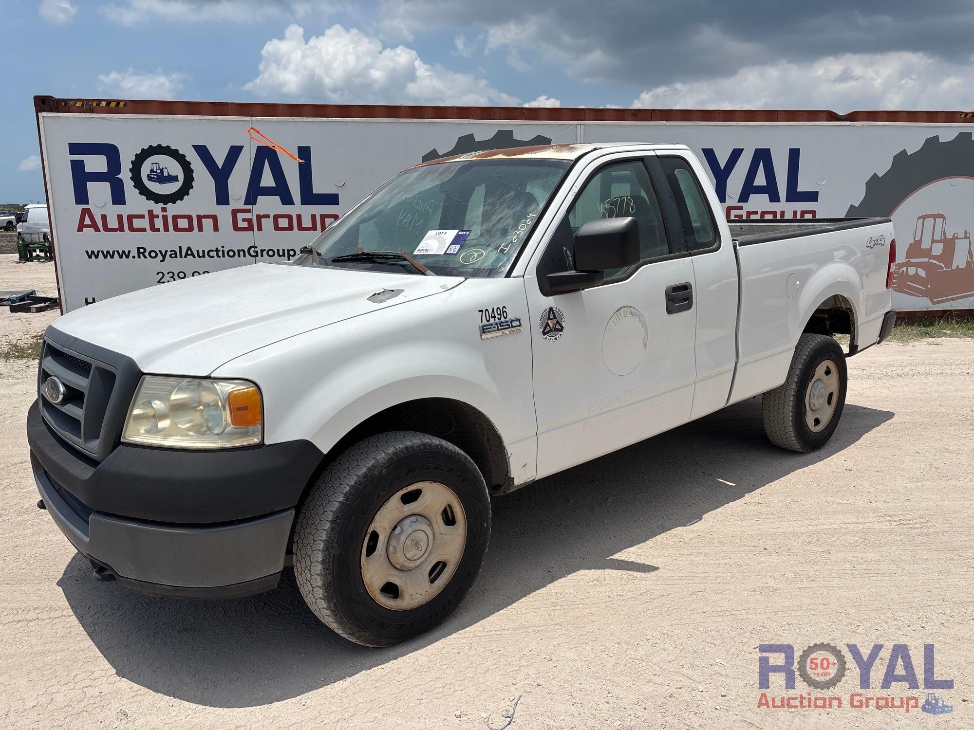 2005 Ford F-150 4x4 Ext. Cab Pickup Truck (A46684)
