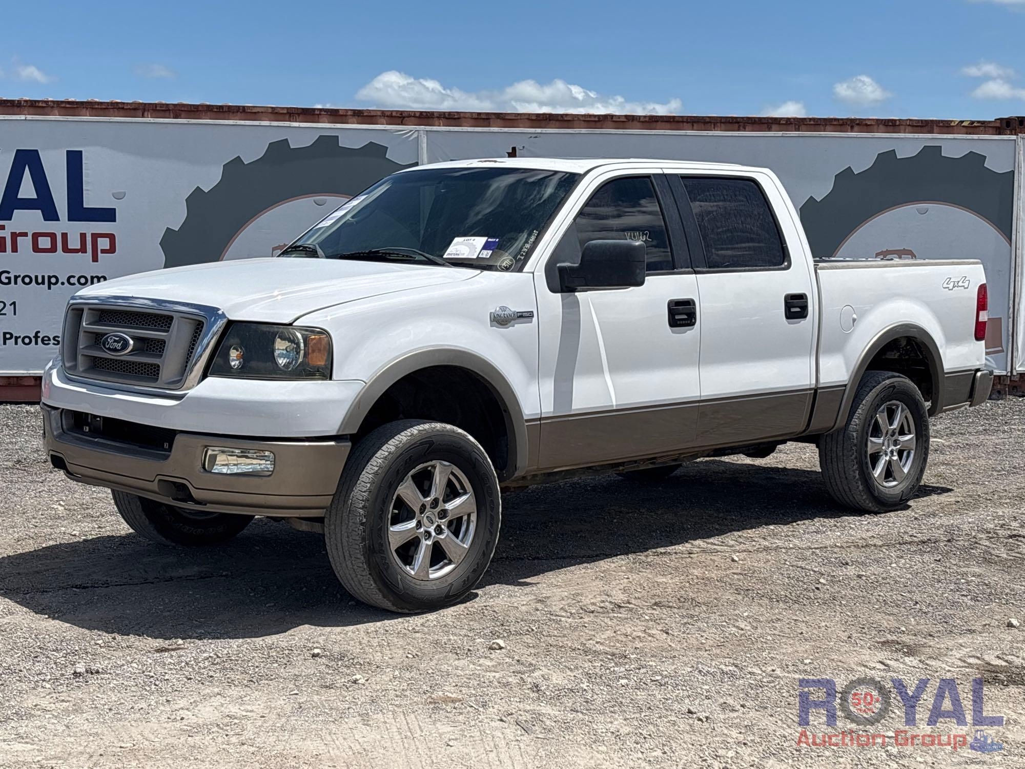 2005 Ford F-150 4x4 Crew Cab Pickup Truck (A46684)