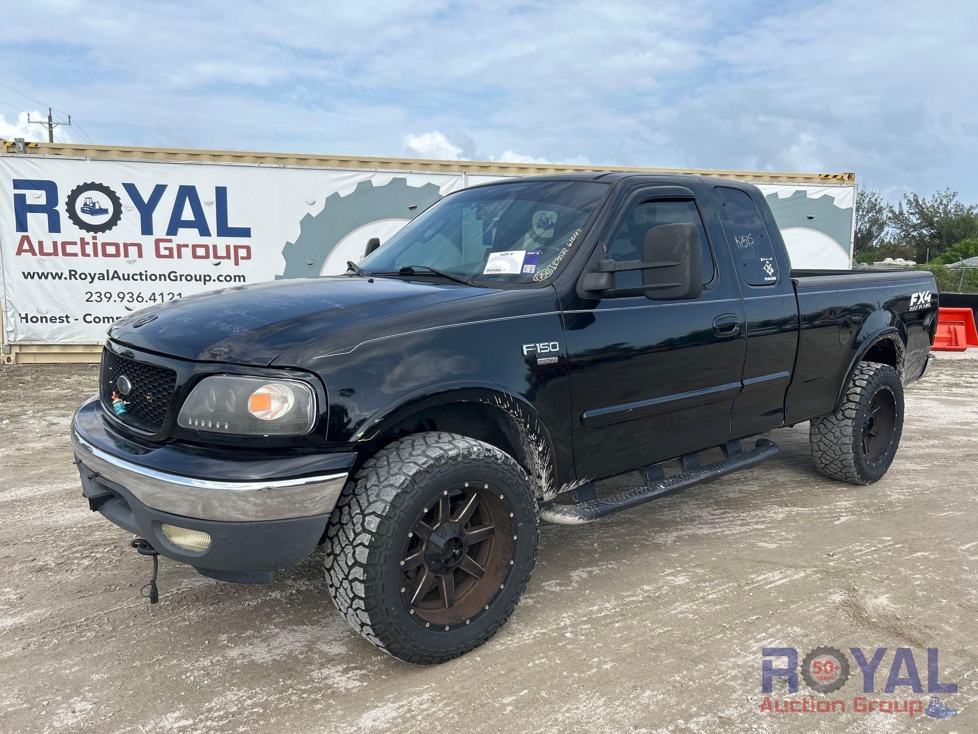 2002 Ford F-150 4x4 Ext. Cab Pickup Truck (A46684)