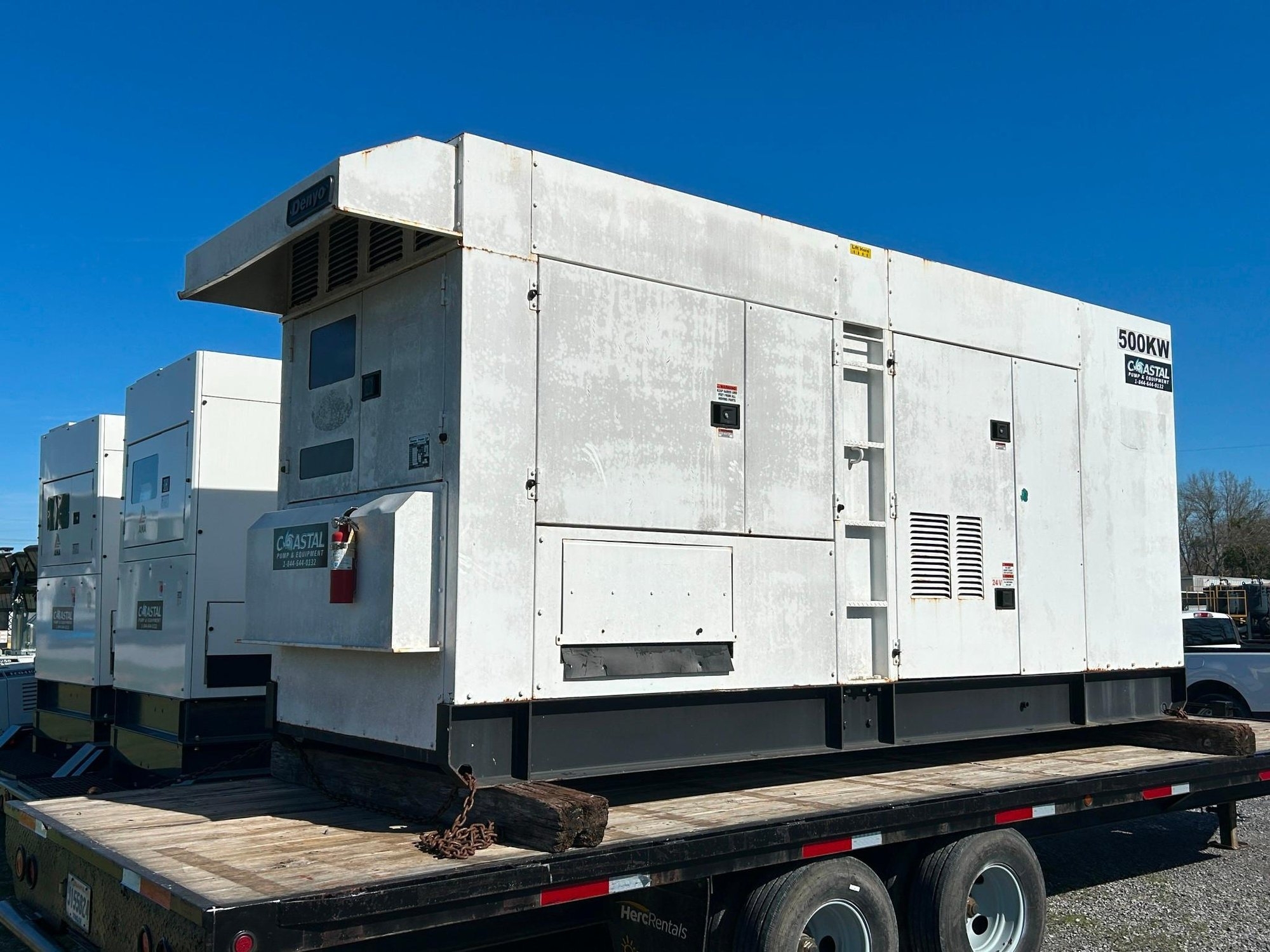 Denyo DCA-600SPK 500kW Sound-Attenuated Diesel Generator (A63689)