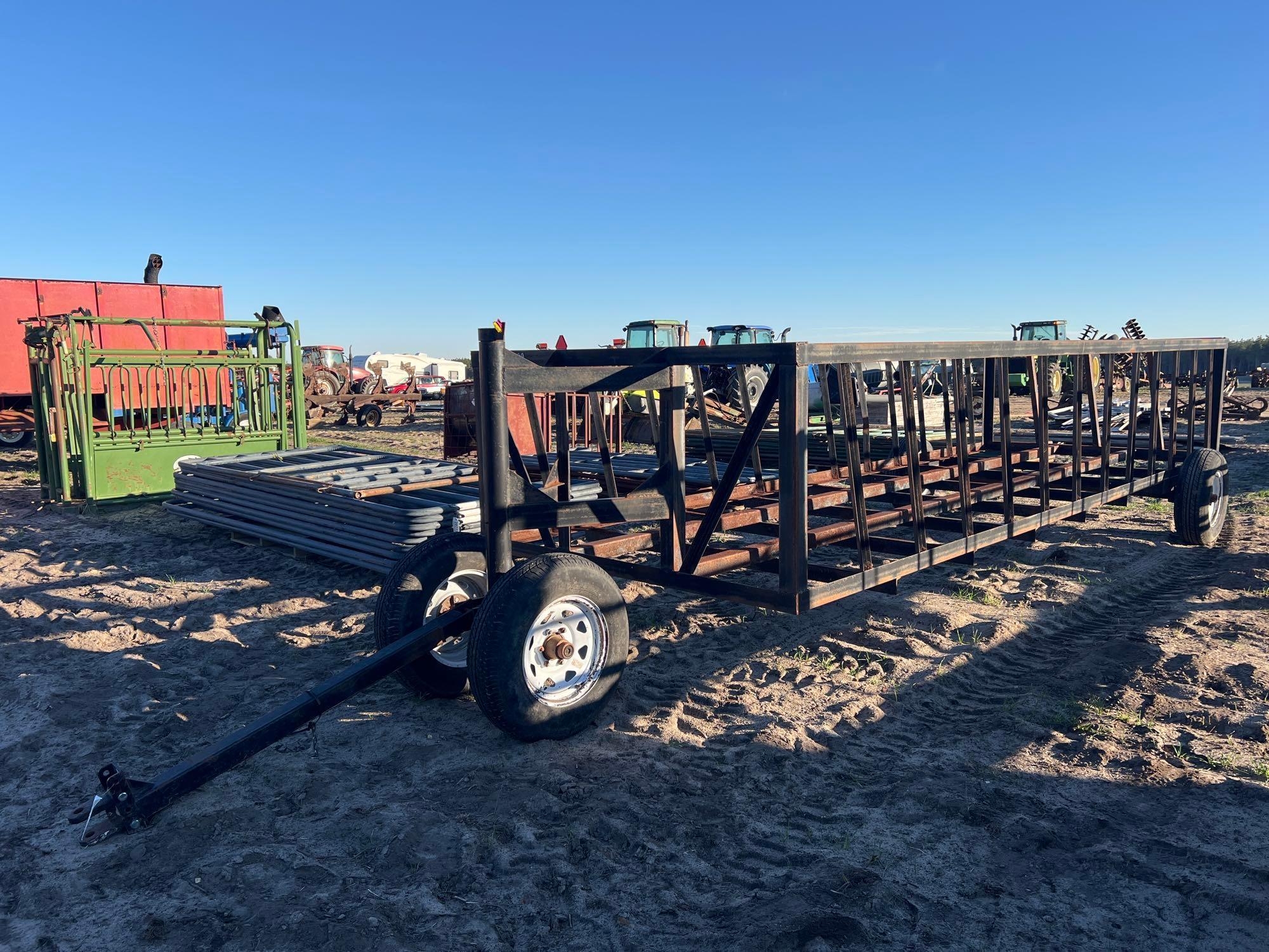 PORTABLE HAY RACK FEEDER (A63290)