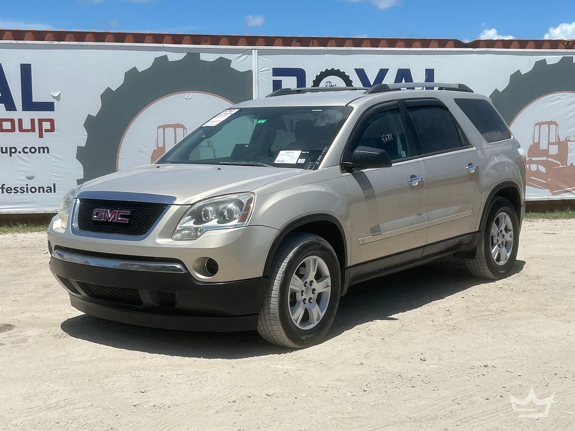2010 GMC Acadia SL SUV (A56859)