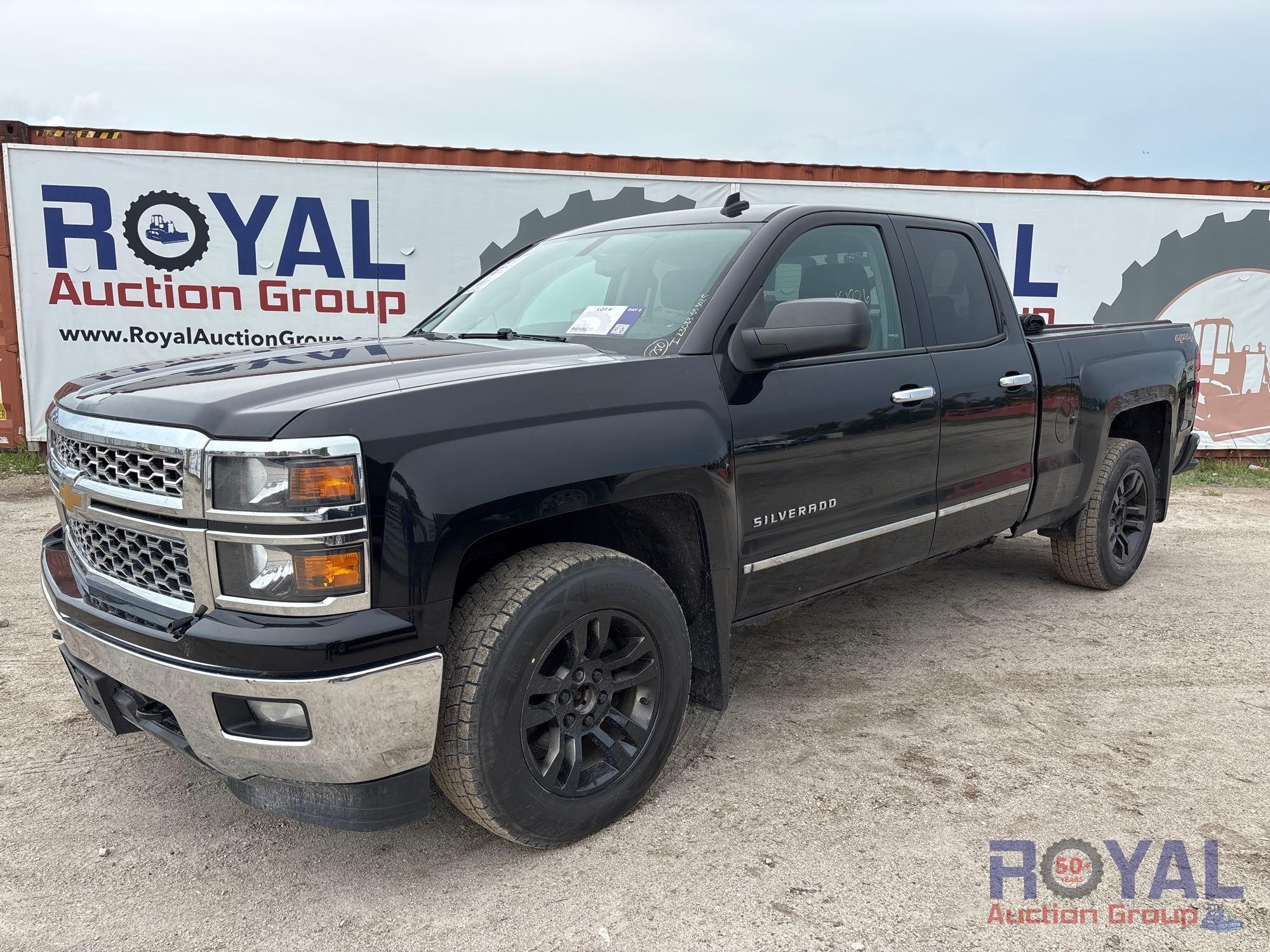 2014 Chevrolet Silverado 1500 4x4 Crew Cab Pickup Truck (A46684)