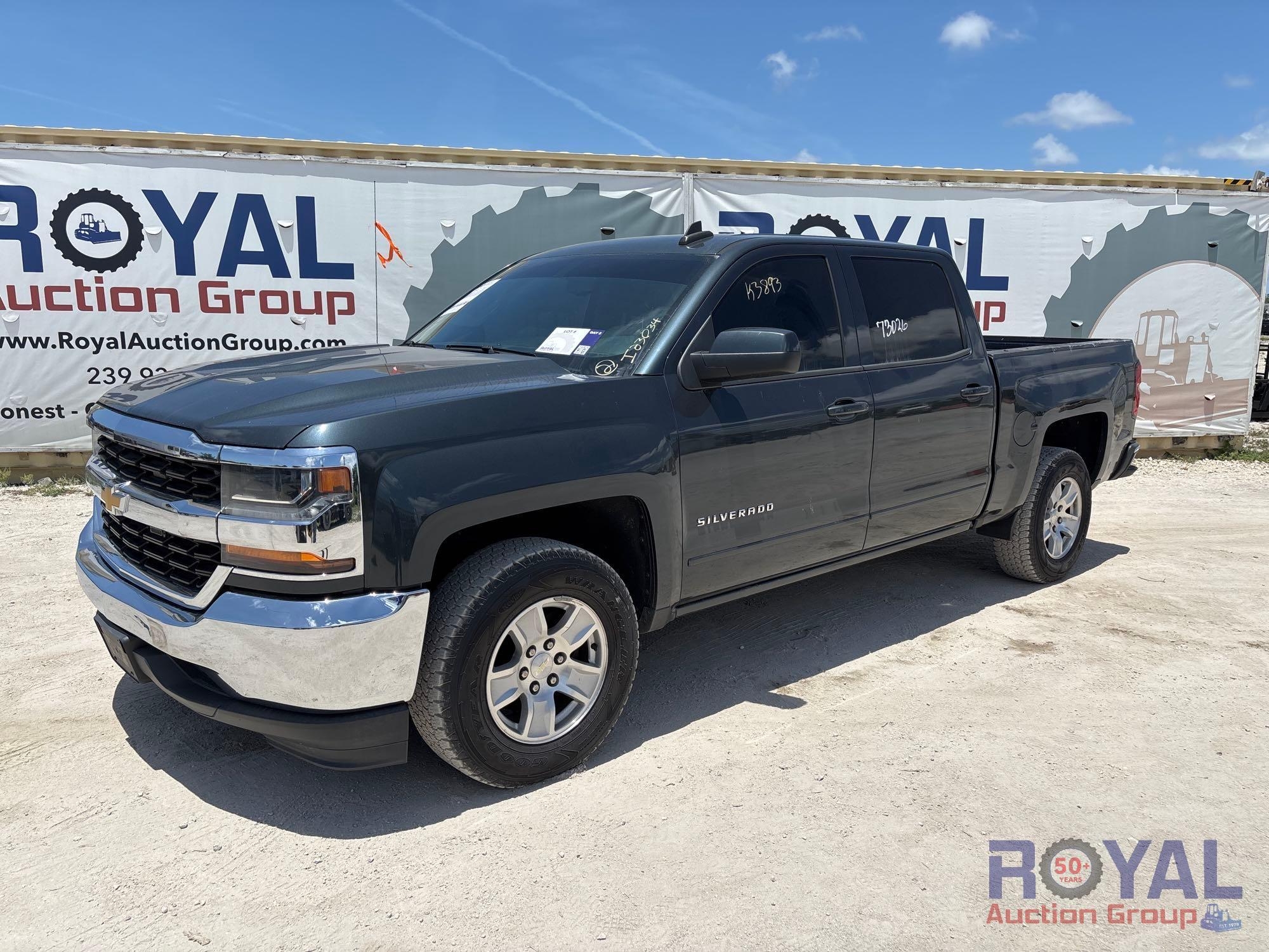 2017 Chevrolet Silverado 1500 LT Crew Cab Pickup Truck (A46684)