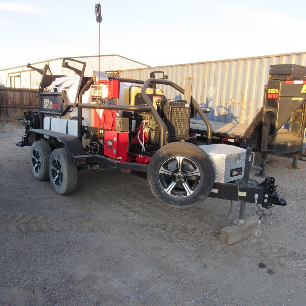 Northstar Pro Shot Pressure Washer Trailer, VIN: 4K1N1PG20LF000044, Kubota Diesel Engine, Tandem (A59076)