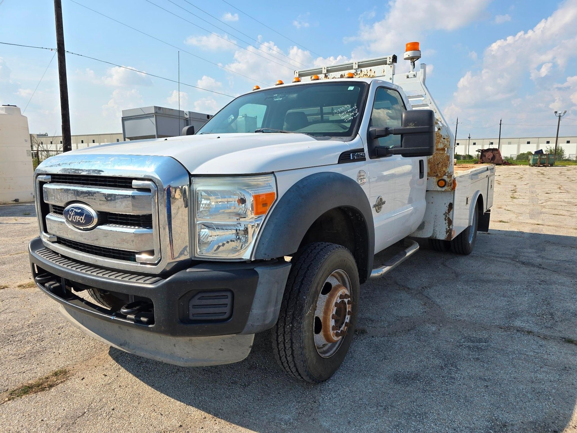 2011 Ford F450 Diesel with Just 156638 Miles (A56435)