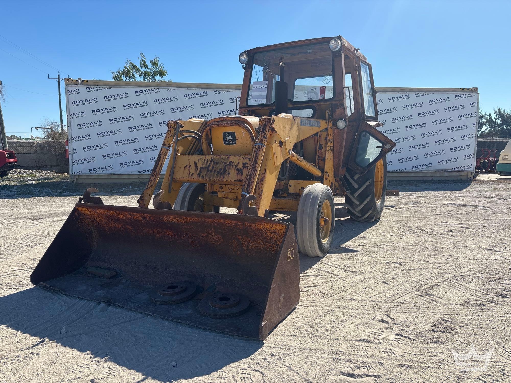 John Deere 302A 50HP Loader Utility Tractor (A61572)