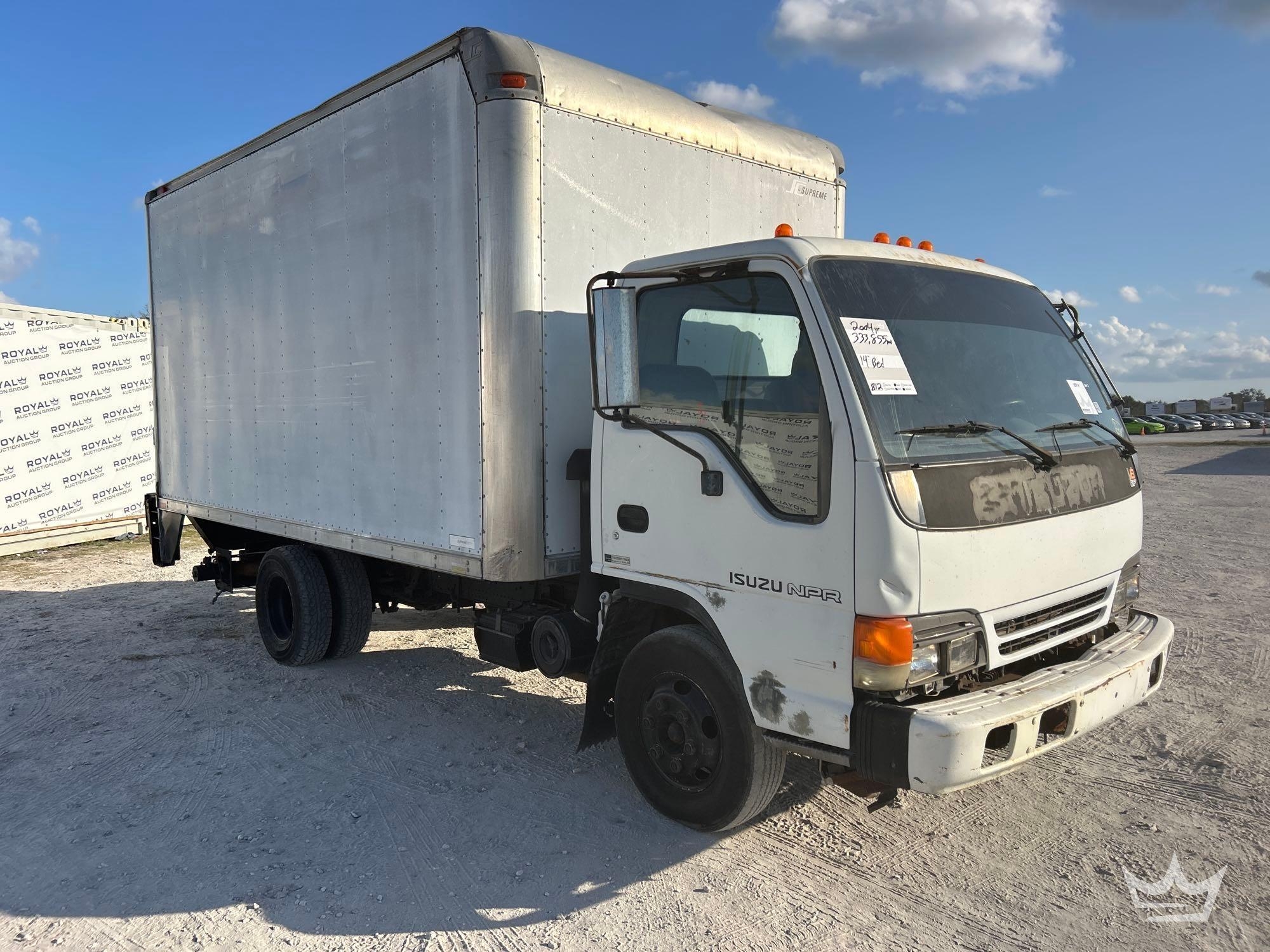 2004 Isuzu NPR 14ft. Box Truck (A61573)