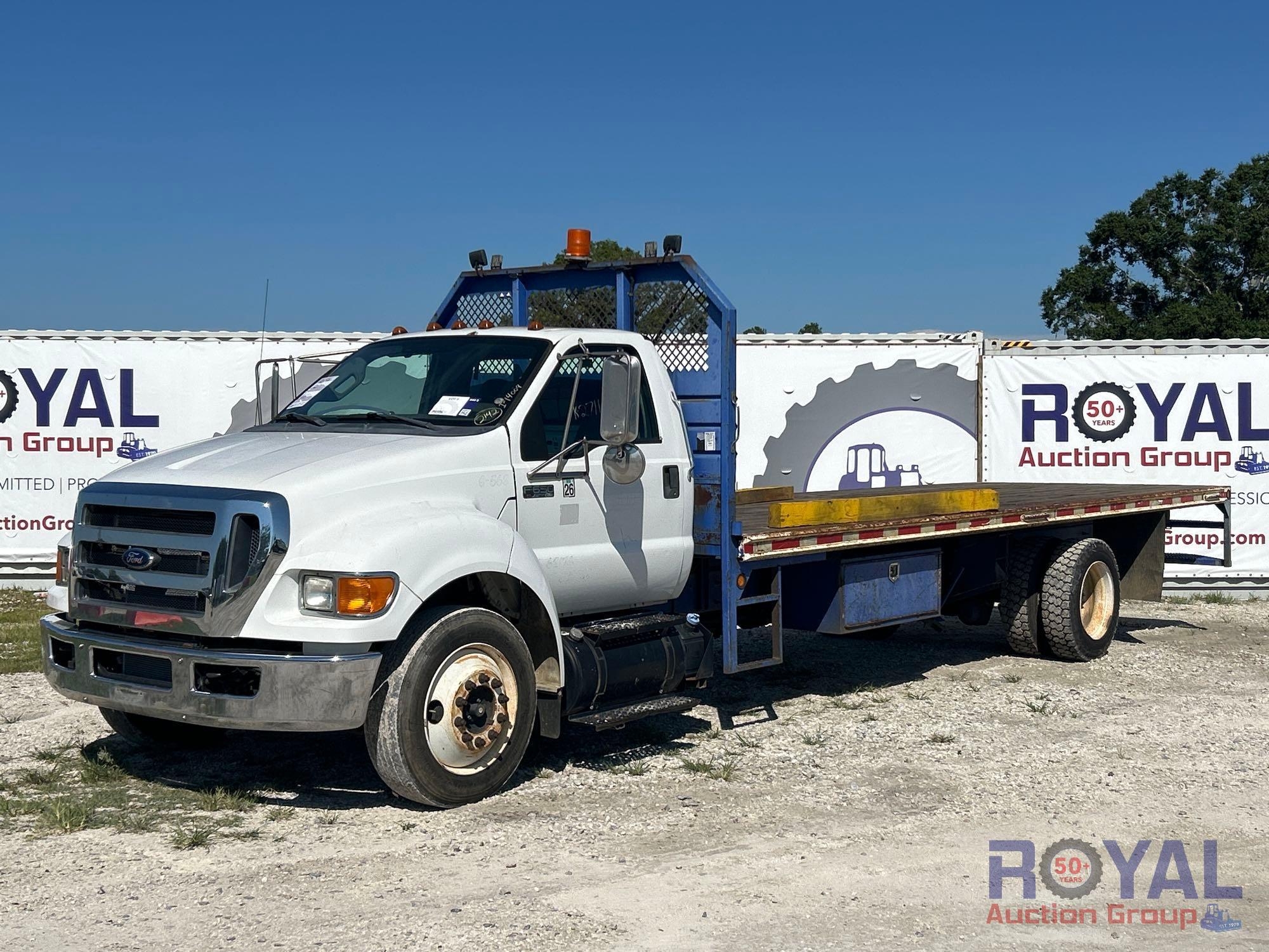 2013 Ford F-650 Flatbed Truck (A51692)