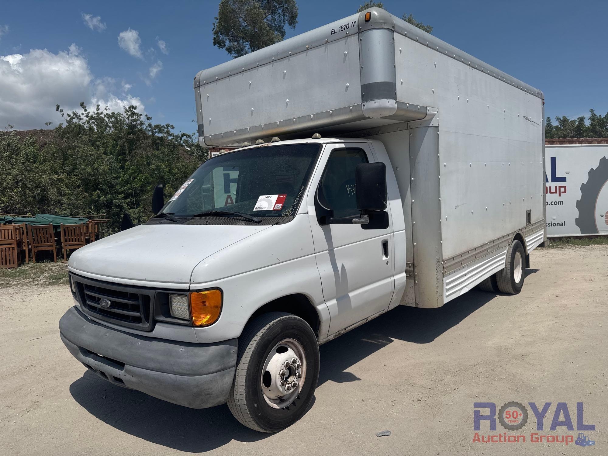 2007 Ford E-450 14ft Box Truck (A46683)