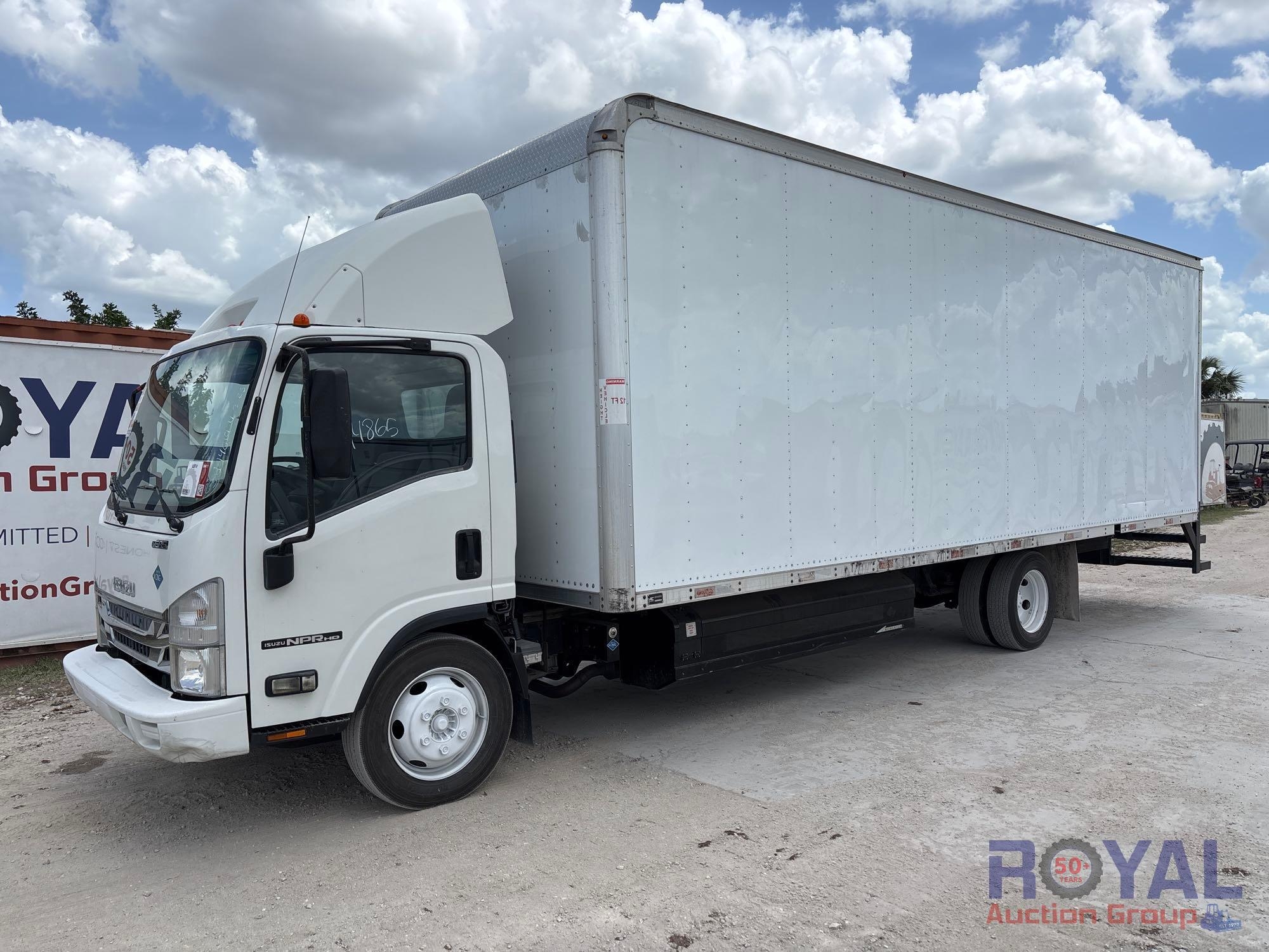 2018 Isuzu NPR-HD 24ft Box Truck (A46683)