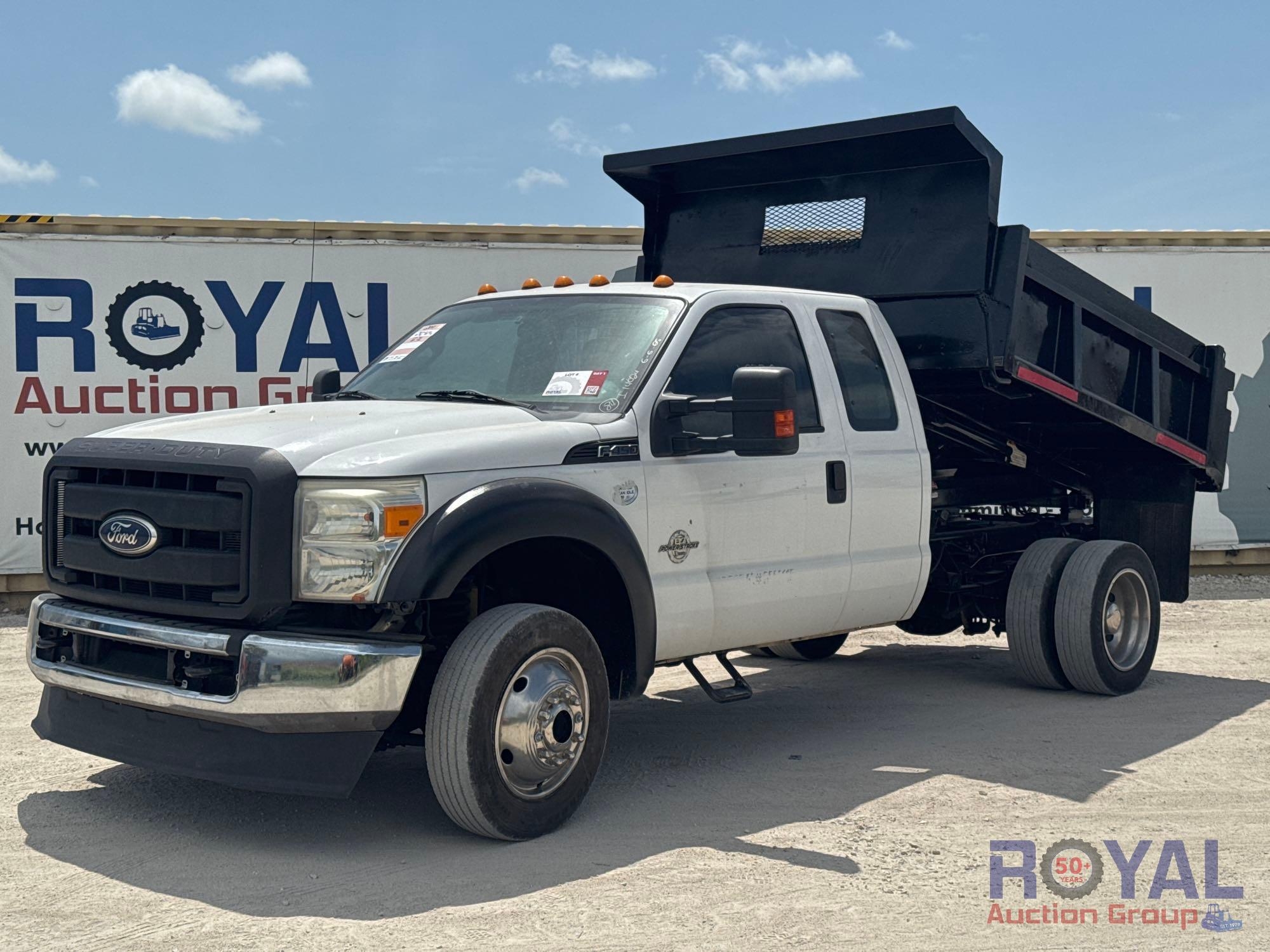 2011 Ford F-450 4x4 Landscape Dump Truck (A46683)