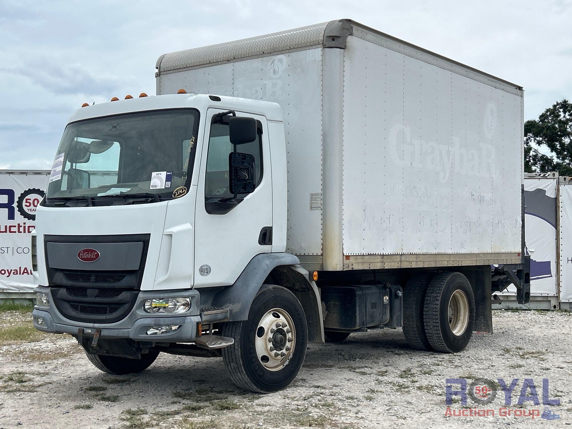 2017 Peterbilt 220 16FT Box Truck (A55852)