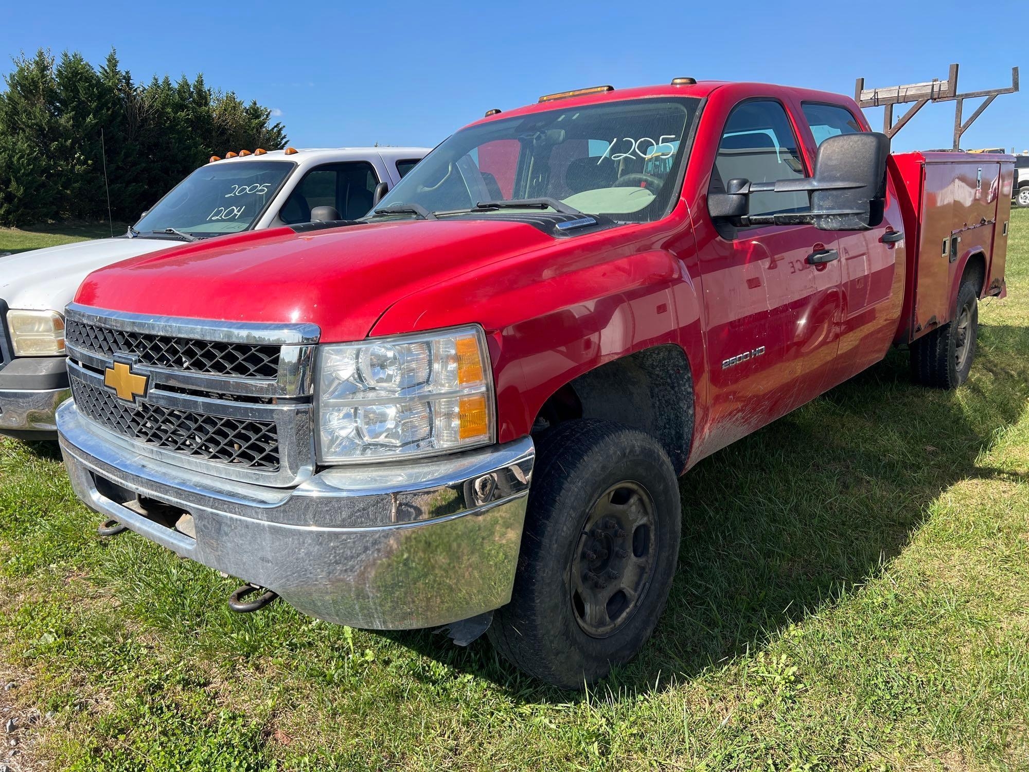 2012 Chevrolet 2500HD Service Body (A47477)