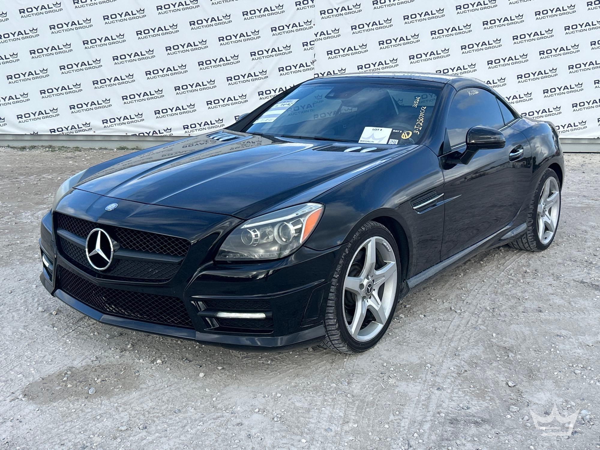 Year: 2016 Make: Mercedes-Benz Model: SLK-Class Vehicle Type: Passenger Car Mileage: 116,700 Plate: (A61574)
