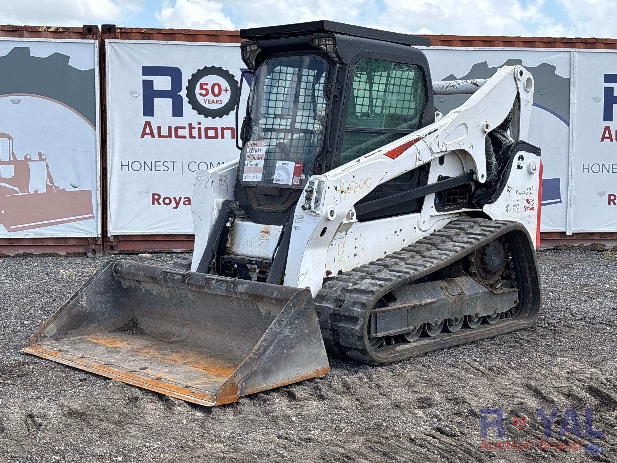 2019 Bobcat T770 Two Speed High-Flow Compact Track Loader Skid Steer (A46683)