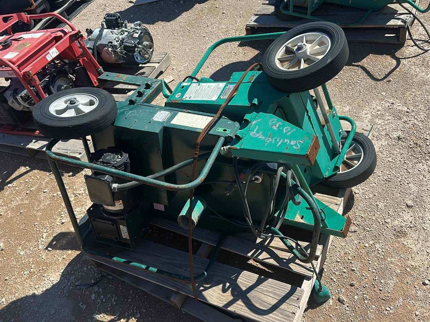 PALLET OF (2) ELECTRIC CONDUIT BENDERS (A55745)