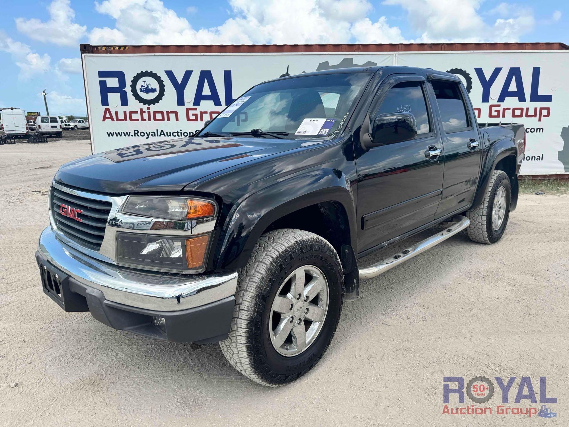 2011 GMC Canyon SLE Crew Cab Pickup Truck (A46684)