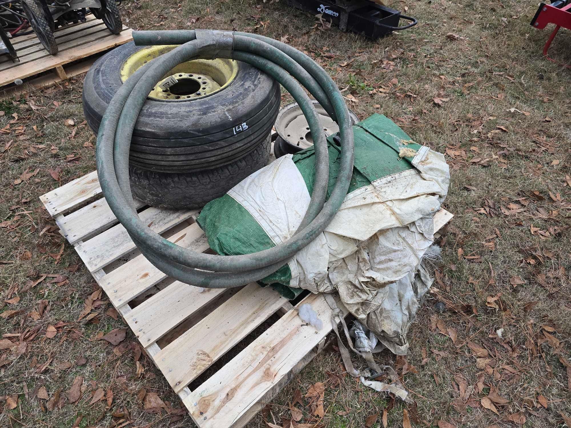 PALLET OF TIRES & MISC (A52708)
