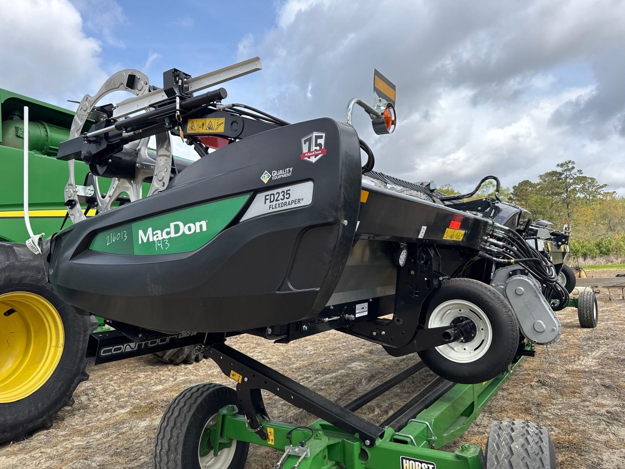 MACDON FD235 - 35' DRAPER HEAD (A64278)