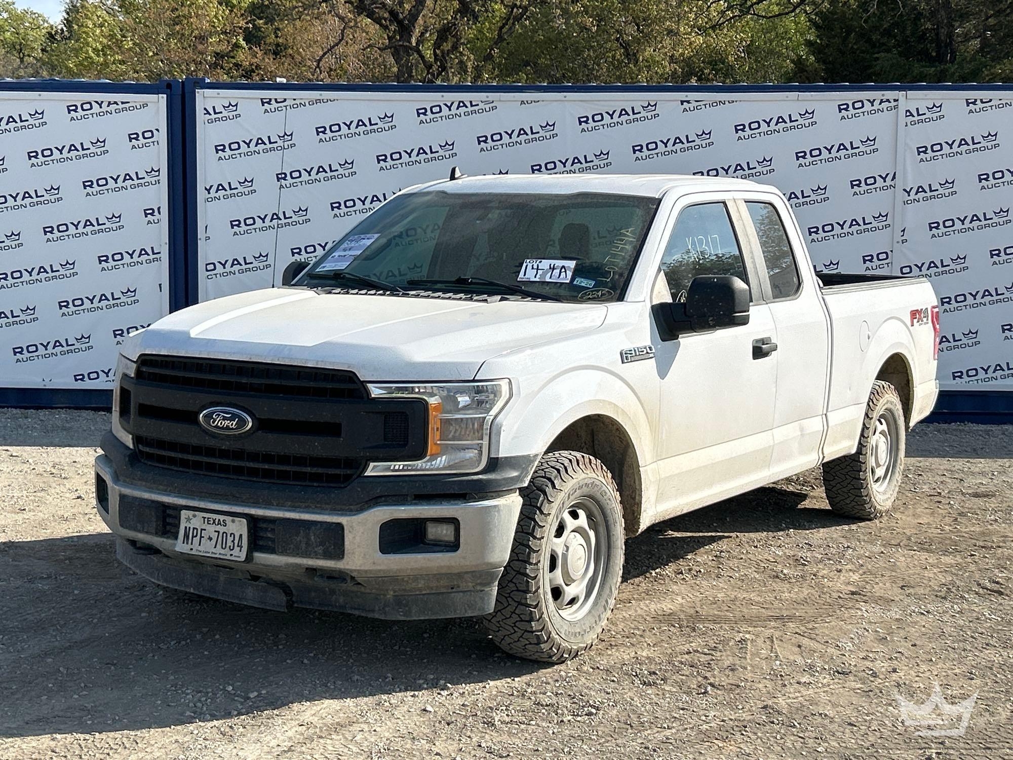 2020 Ford F-150 4x4 Ext. Cab Pickup Truck (A64194)