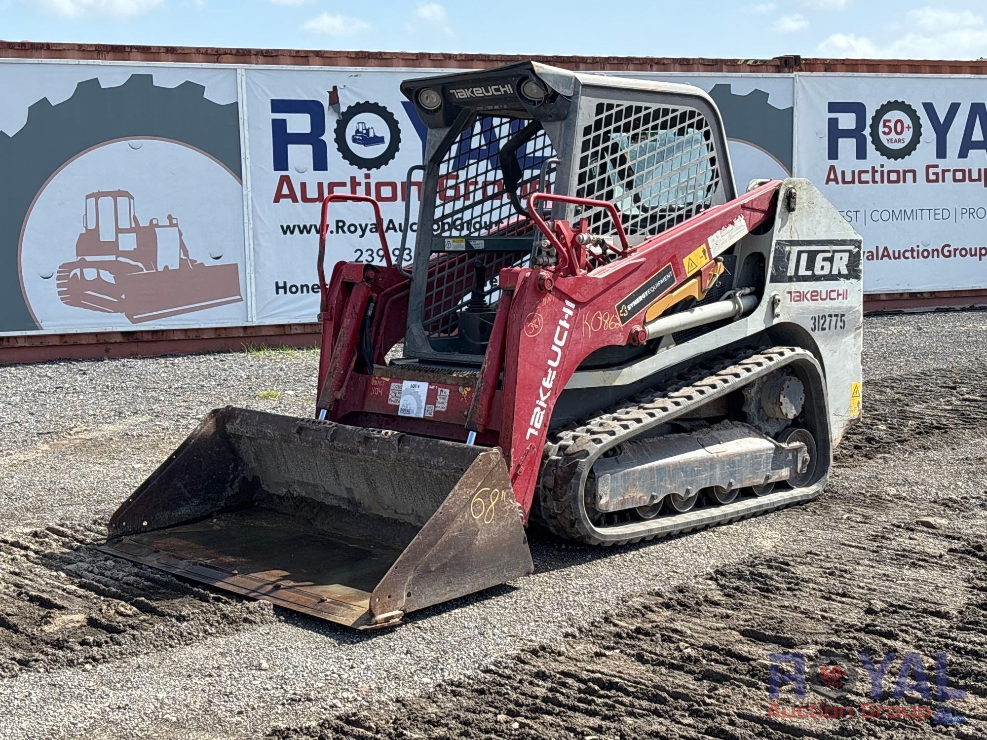 2018 Takeuchi TL6R Compact Track Loader Skid Steer (A46683)