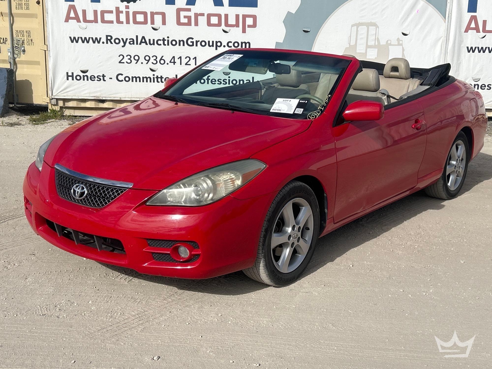 2008 Toyota Solara Convertible (A61569)