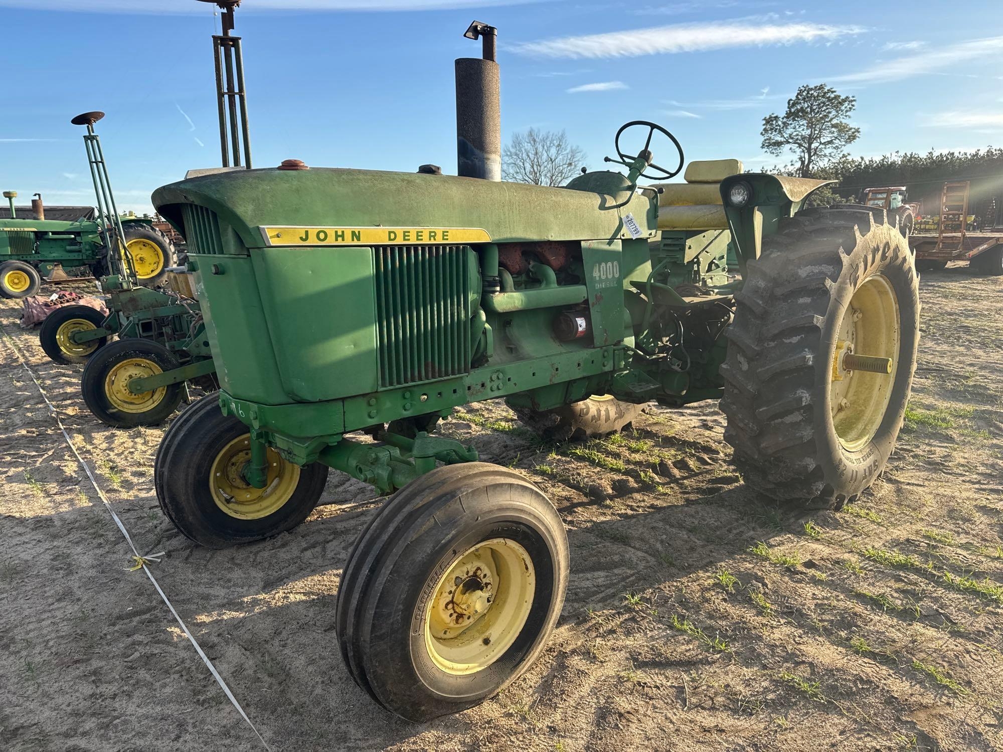 JOHN DEERE 4000 DIESEL TRACTOR (A63745)