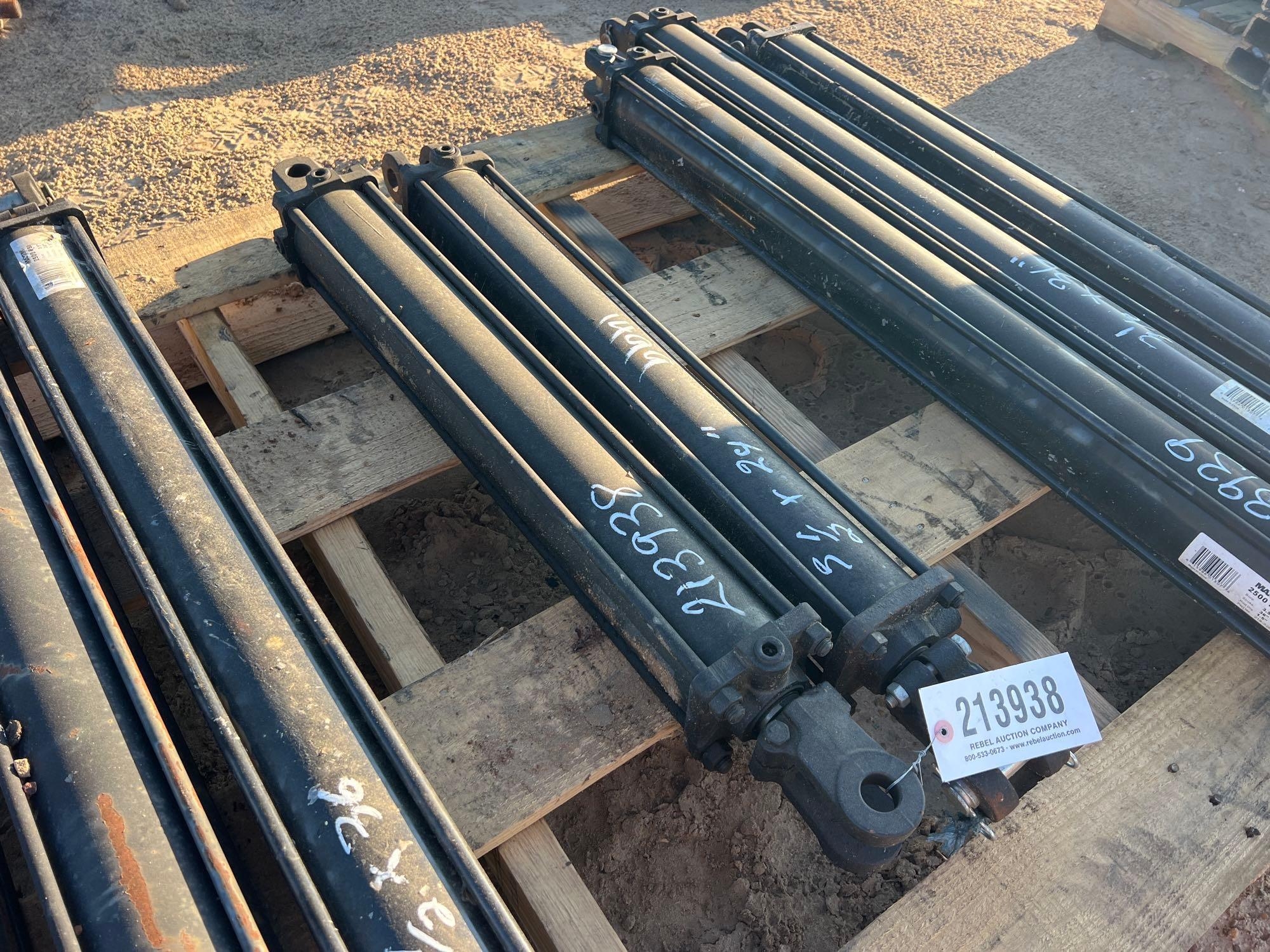 (2) 3 1/2" X 24" HYD CYLINDERS (A64280)