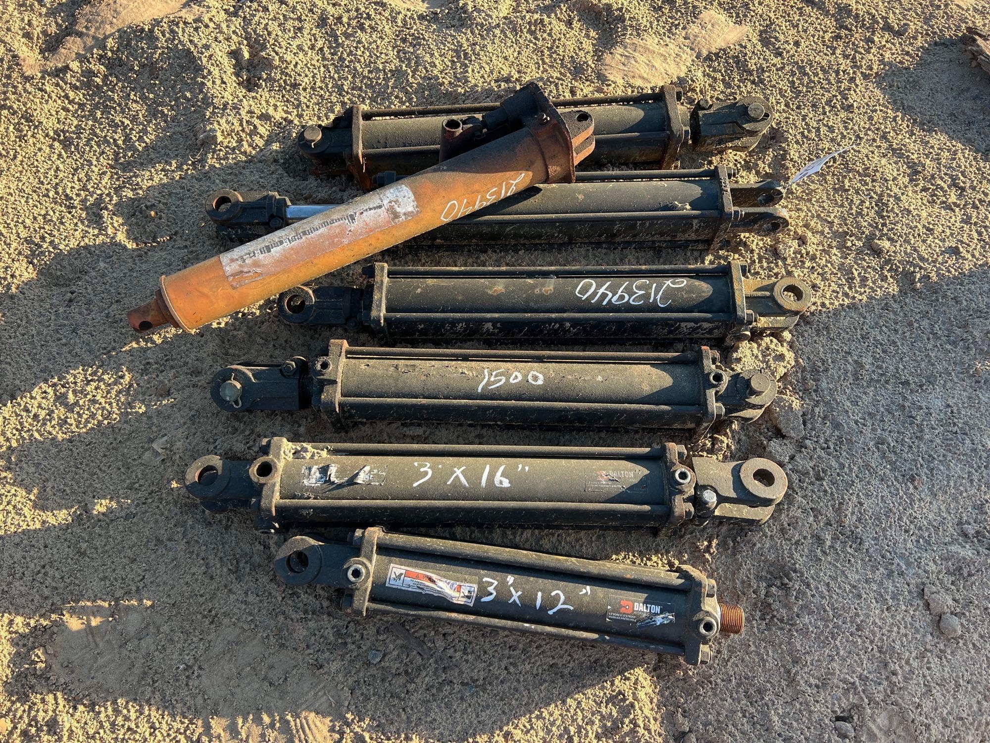 (5) 3" X 16" HYD CYLINDERS (1) 3" X 12" HYD (A64280)