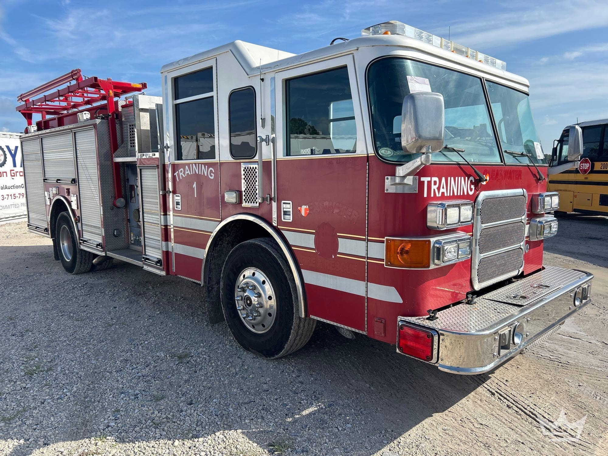 2001 Pierce Spartan Model Tilt Pumper Fire Truck (A59230)