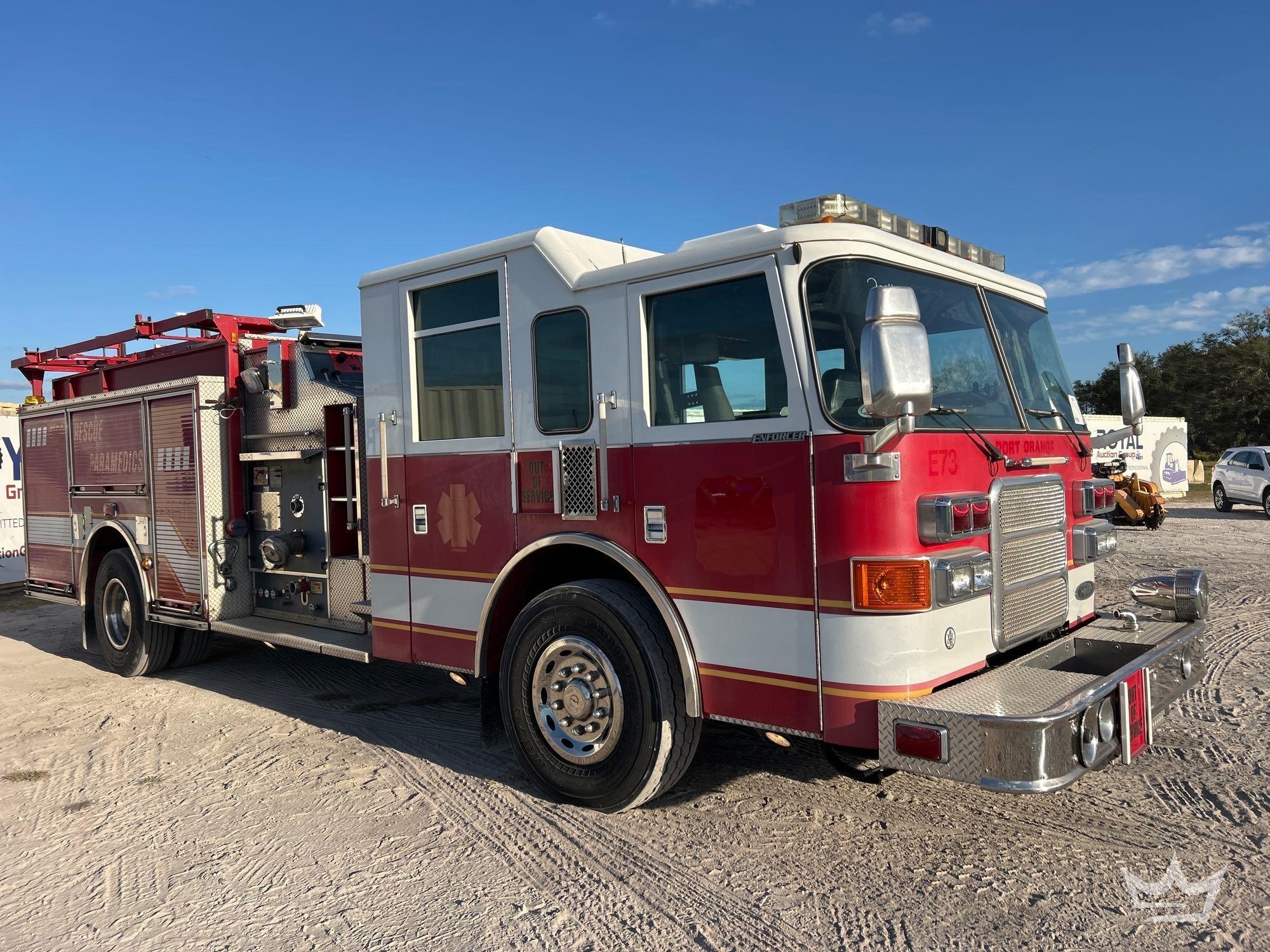 2004 Pierce Tilt Crew Cab Pumper Fire Truck (A59230)