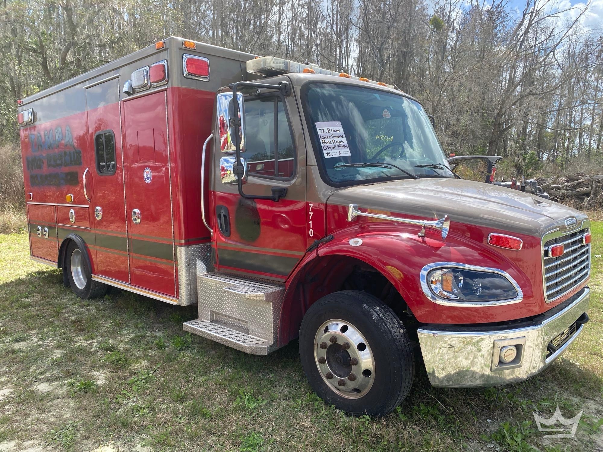 2012 Freightliner FLD120 Ambulance (A64556)